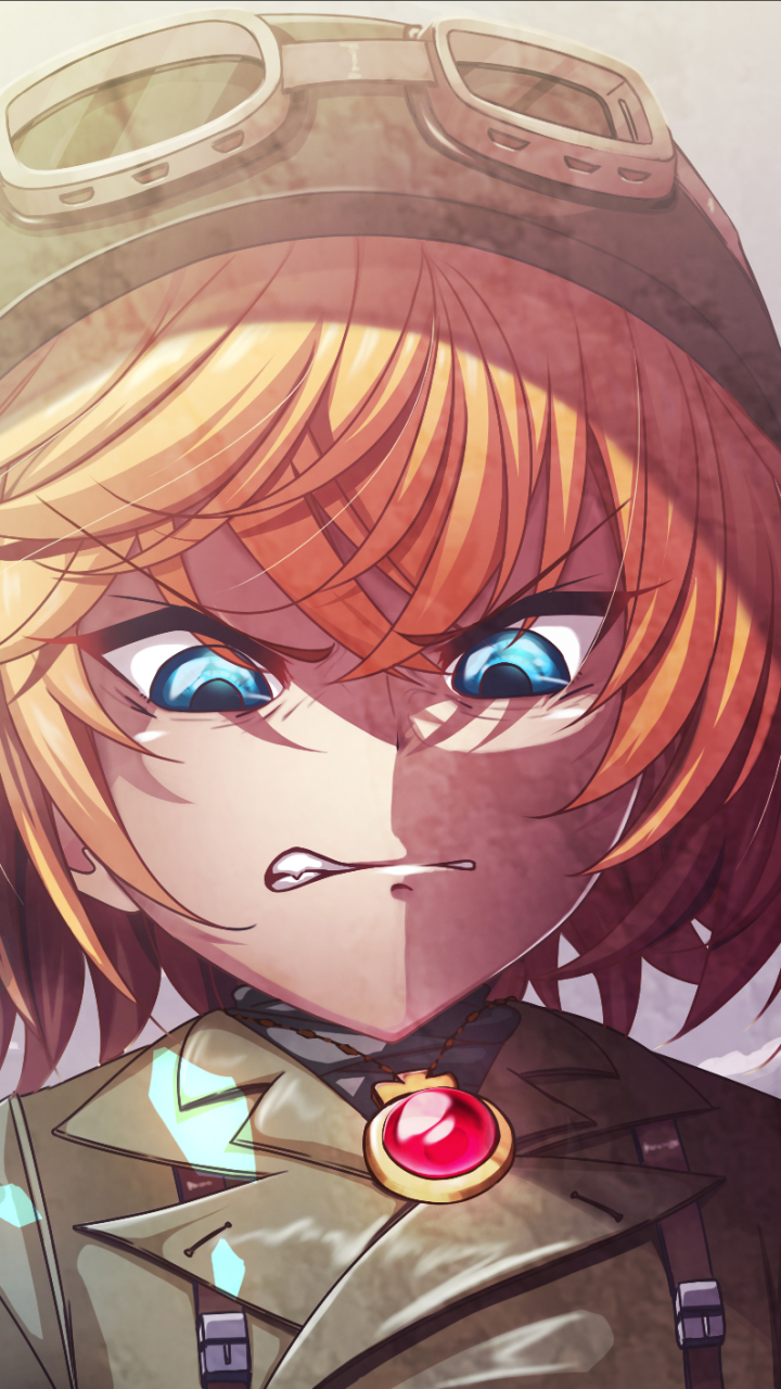 Anime Youjo Senki, Tanya Degurechaff, 720x1280, Phone HD Wallpaper
