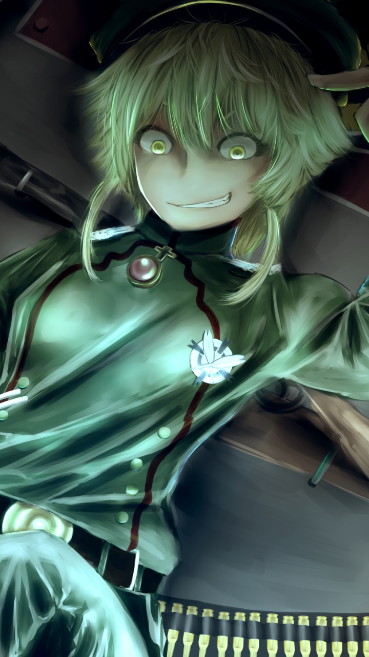 Anime Youjo Senki, Tanya Degurechaff, 720x1280, Phone HD Wallpaper