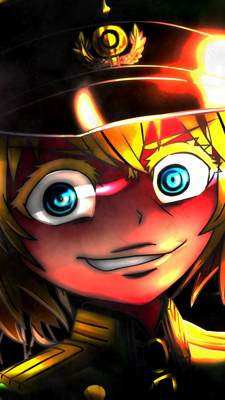 Anime Youjo Senki, Tanya Degurechaff, 720x1280, Phone HD Wallpaper