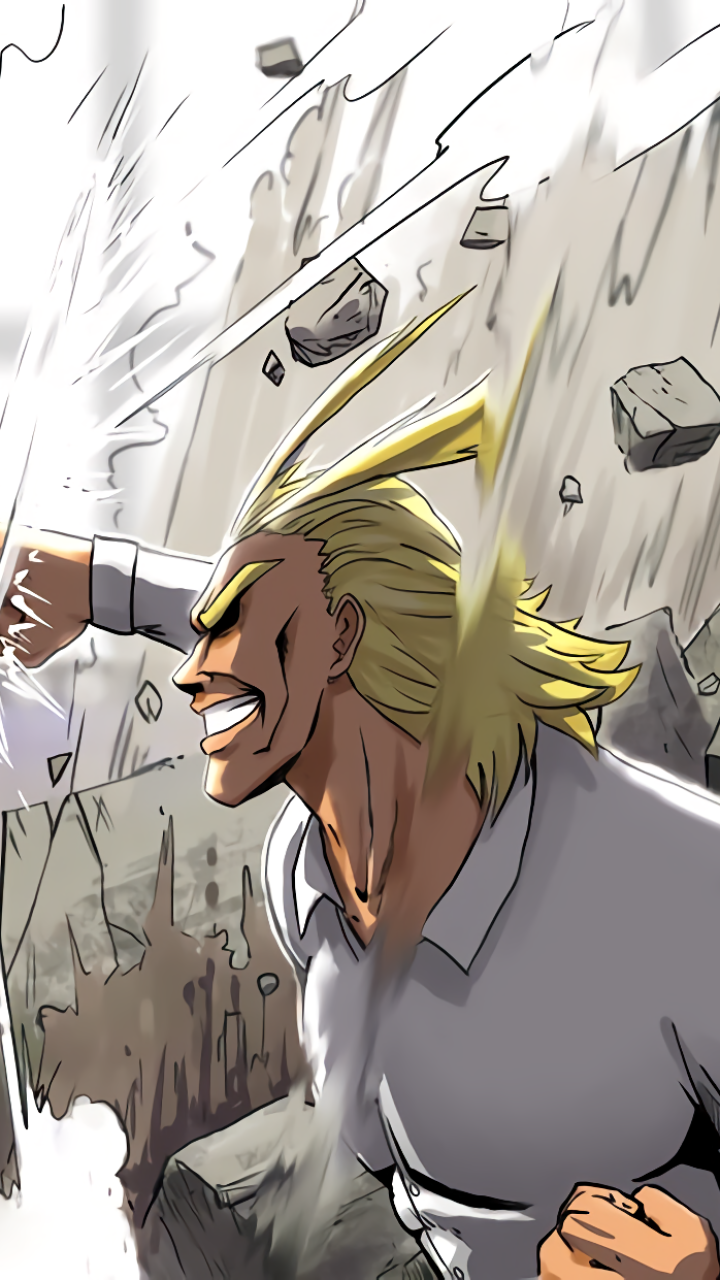 Anime My Hero Academia, All Might, 720x1280, Phone HD Wallpaper