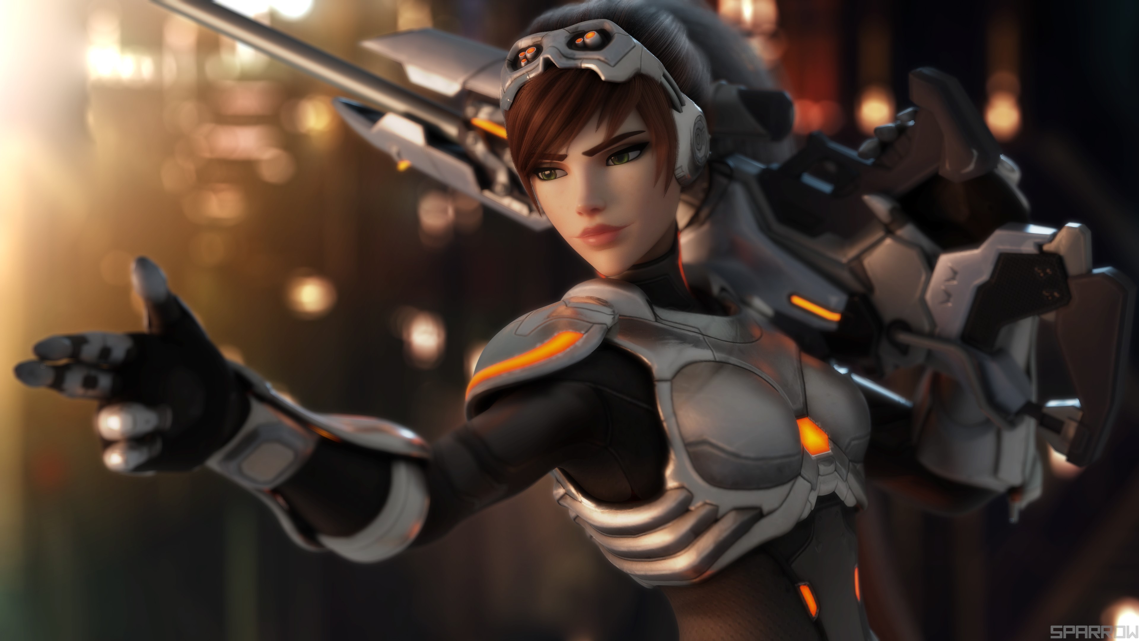 widowmaker, overwatch, 4k, games, hd, artwork, artist, digital art, 4k, deviantart, HD Wallpaper