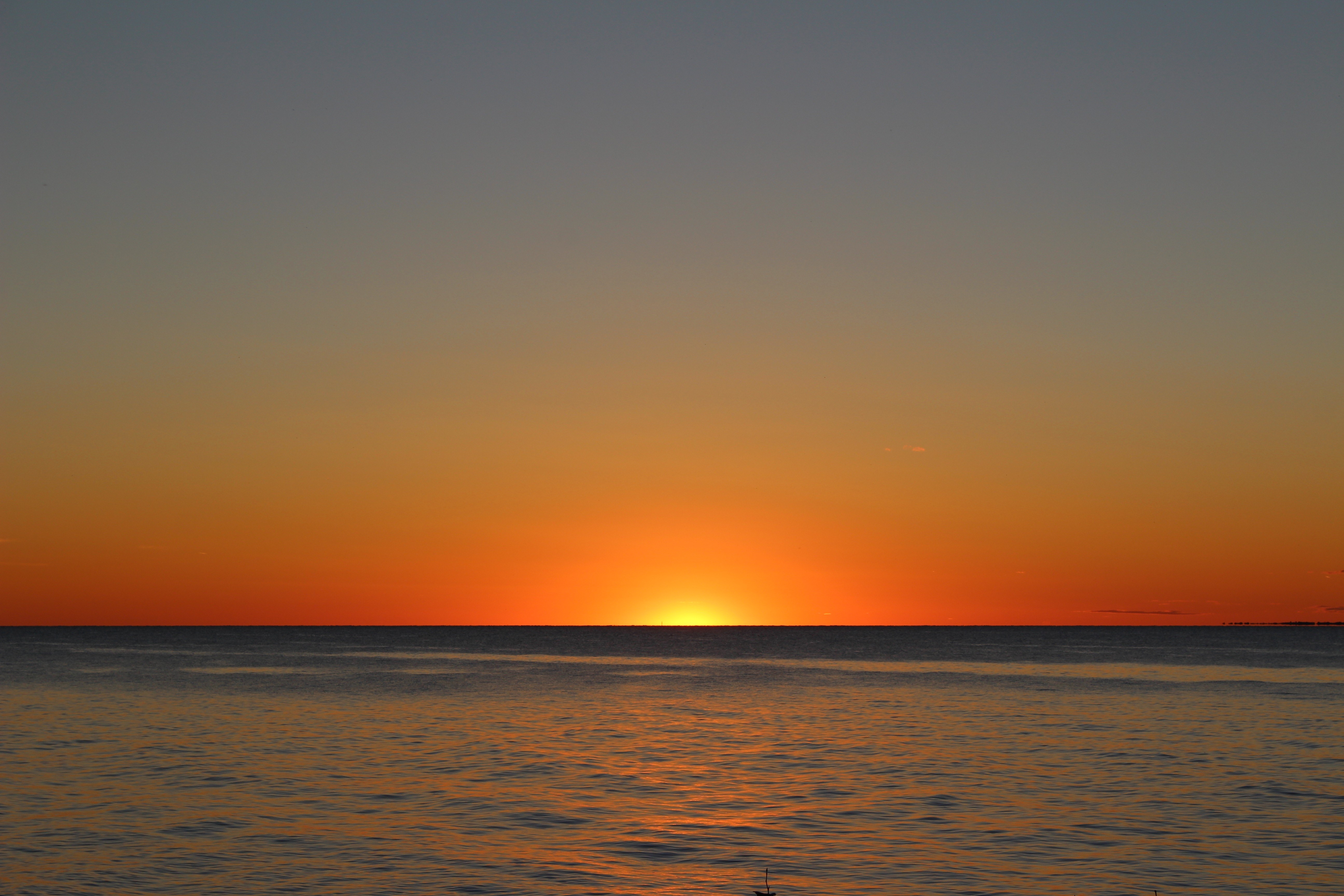 sunset, water, dusk, dawn, hd, 4k, 5k, nature, HD Wallpaper