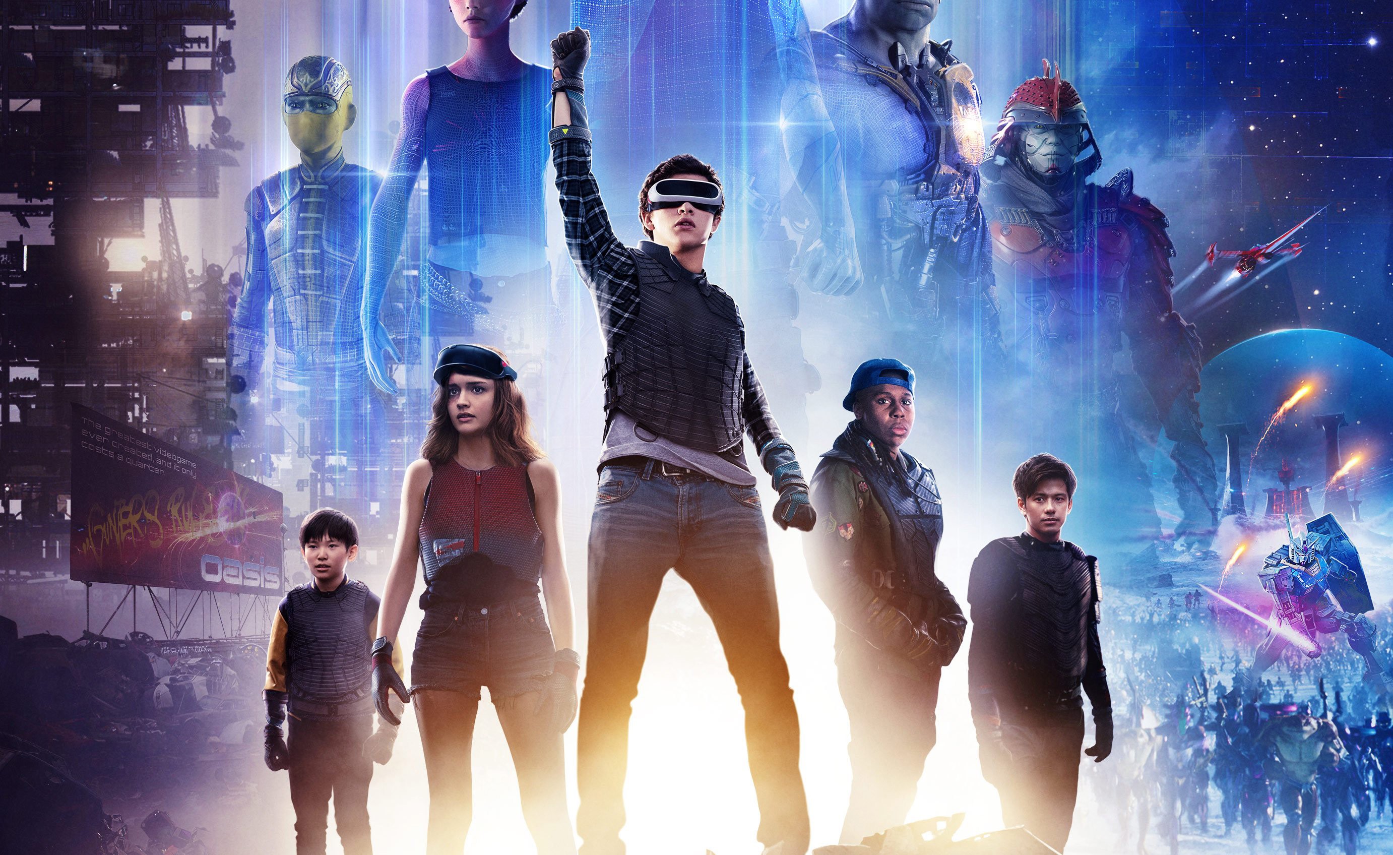 ready player one, 2018 movies, movies, hd, poster, HD Wallpaper