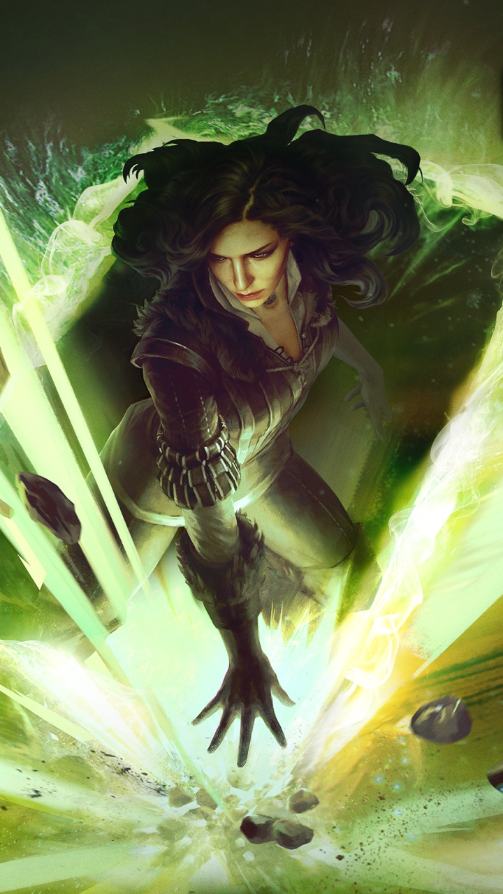 Video Game Gwent: The Witcher Card Game, Mage, Fantasy, The Witcher, Gwent, Yennefer Of Vengerberg, 720x1280, Phone HD Wallpaper