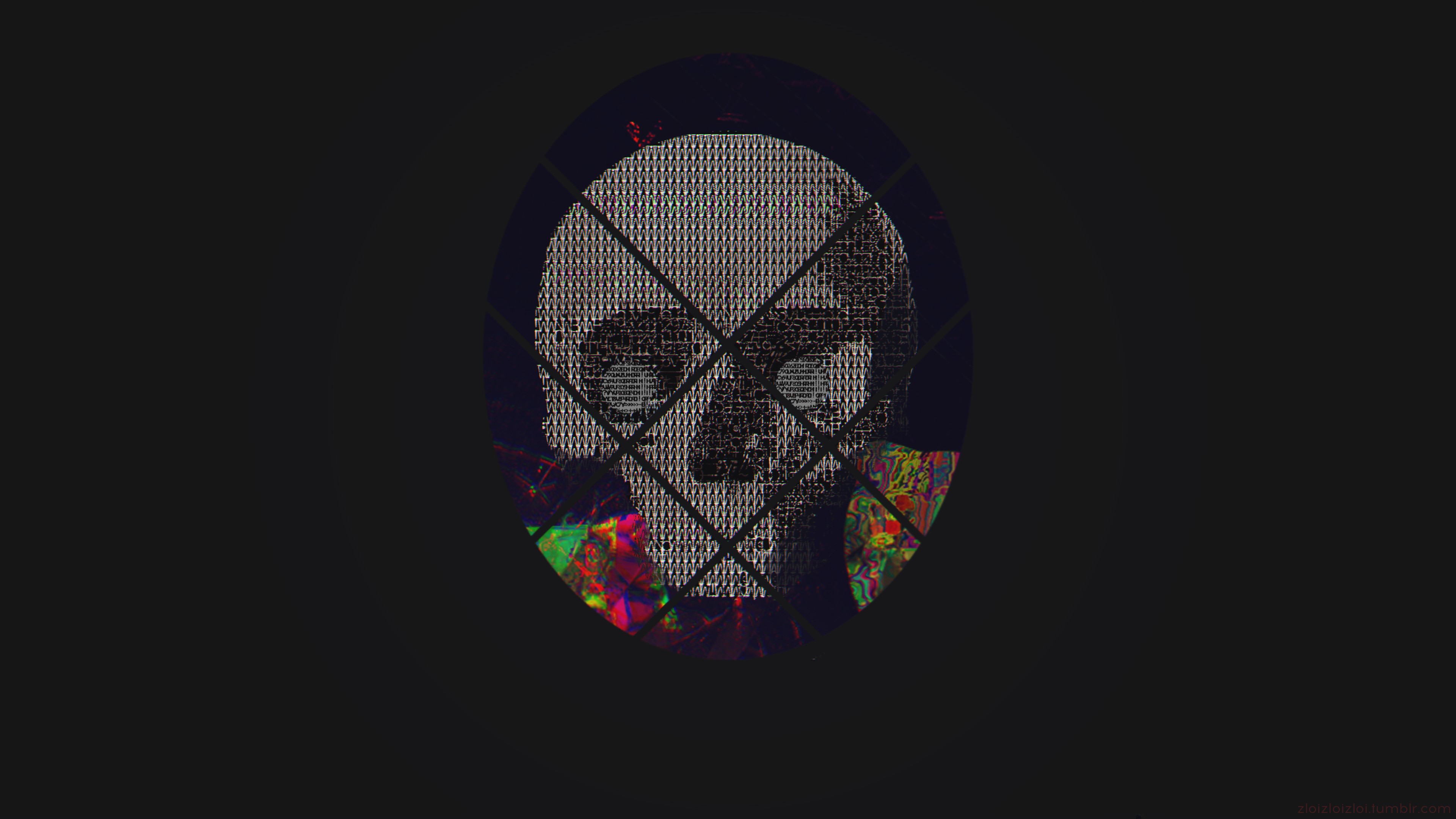 skull, abstract, artist, artwork, digital art, hd, 4k, HD Wallpaper