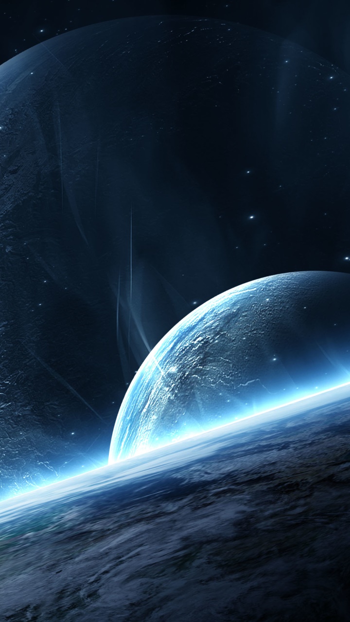 Sci Fi Planets, 720x1280, Phone HD Wallpaper
