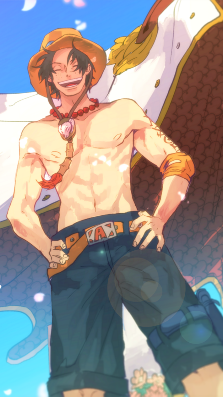 Anime One Piece, Portgas D. Ace, 720x1280, Phone HD Wallpaper