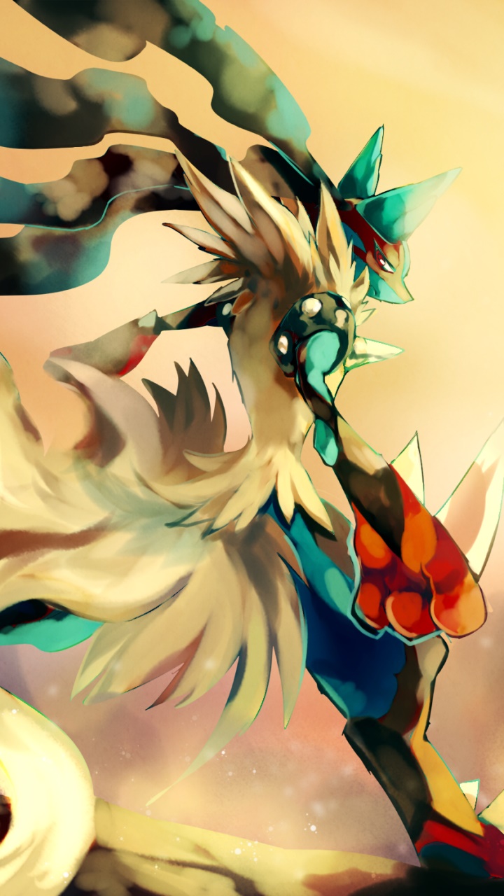 Anime Pokémon, Lucario (Pokémon), Mega Lucario (Pokémon), 720x1280, Phone HD Wallpaper