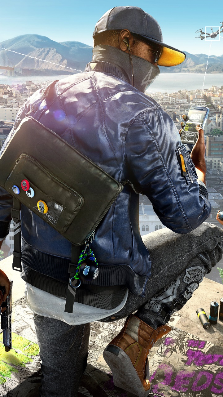 Video Game Watch Dogs 2, 720x1280, Phone HD Wallpaper