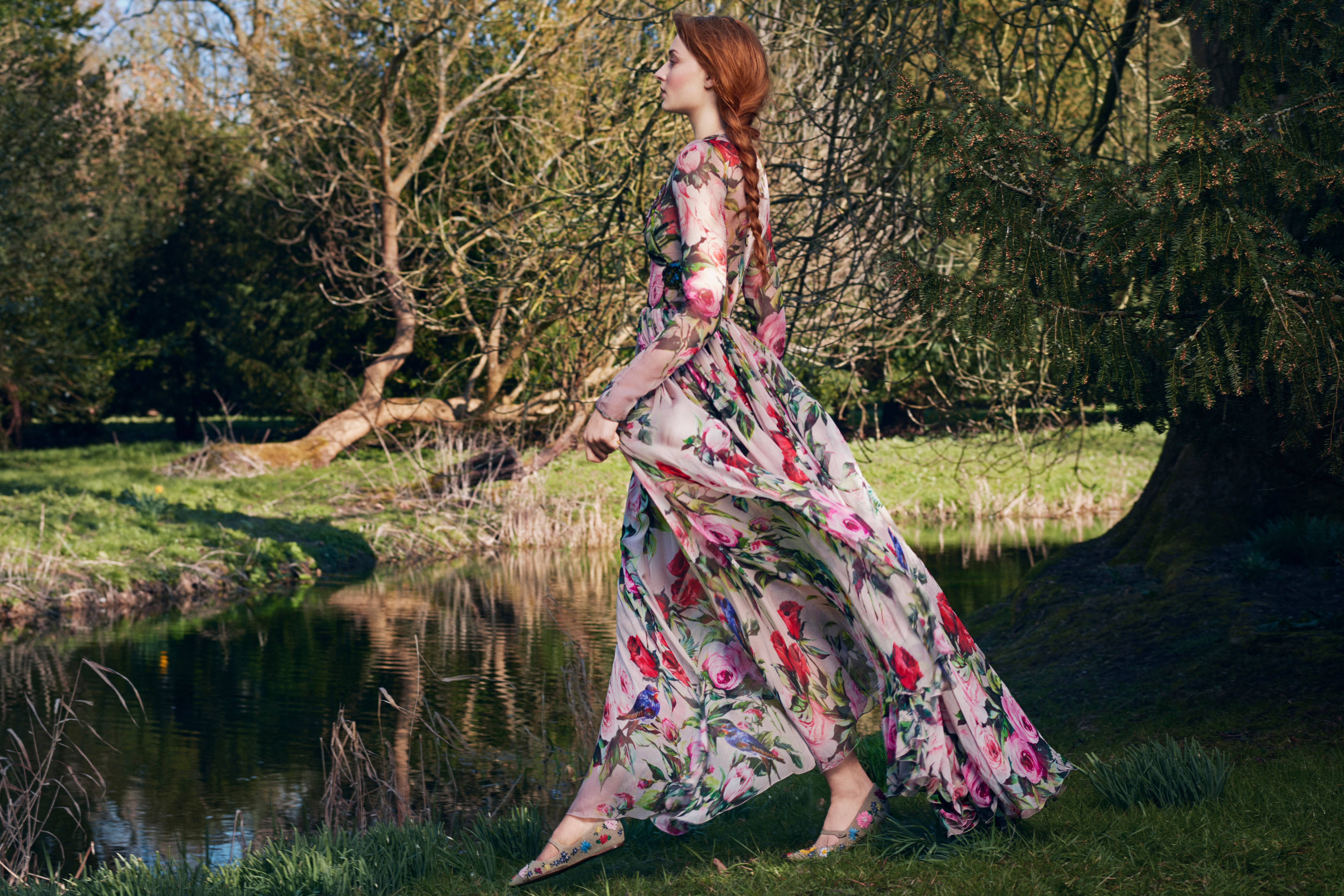 sophie turner, celebrities, girls, 4k, hd, 5k, HD Wallpaper