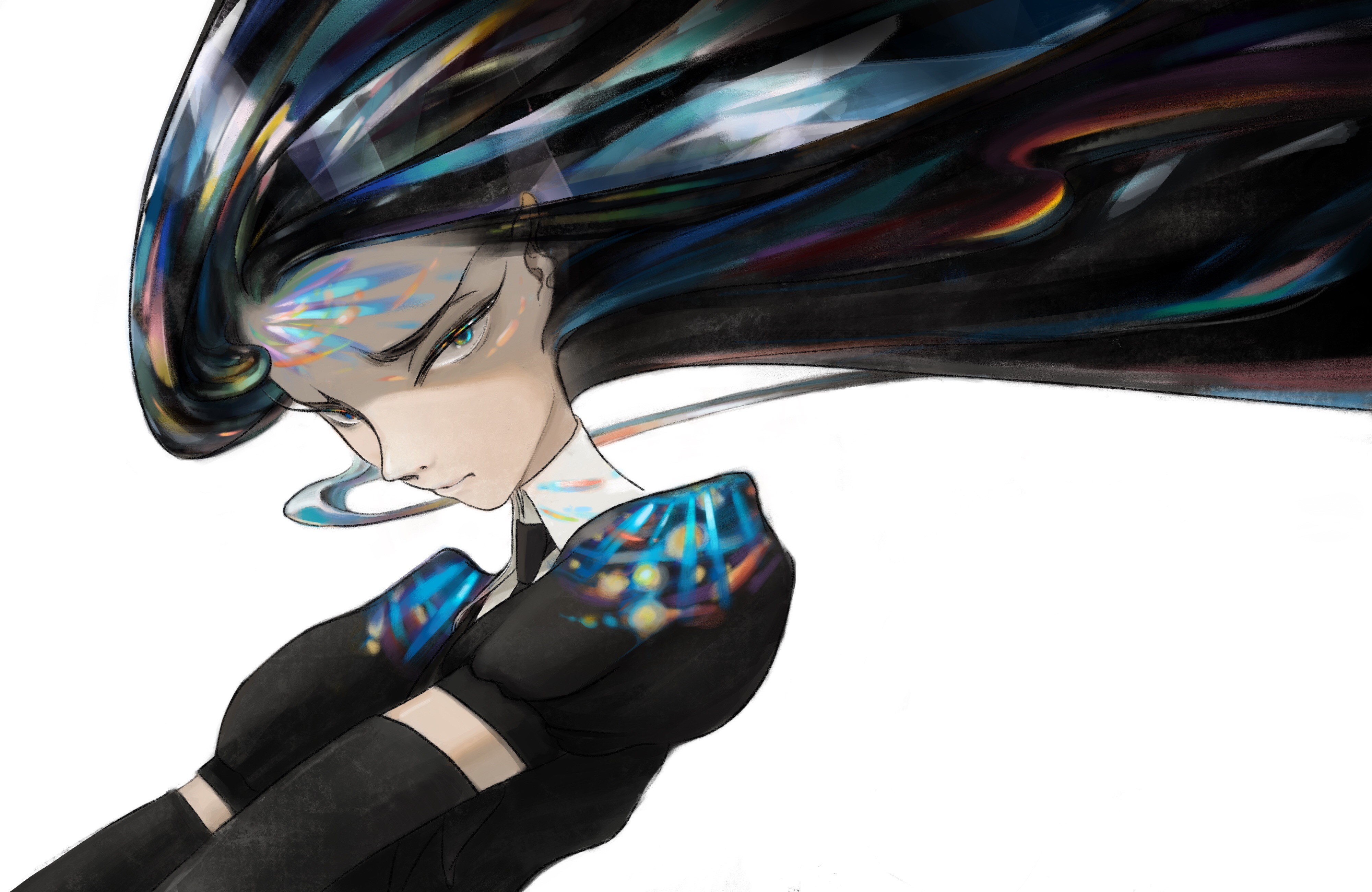 houseki no kuni, anime, artist, artwork, digital art, hd, 4k, HD Wallpaper