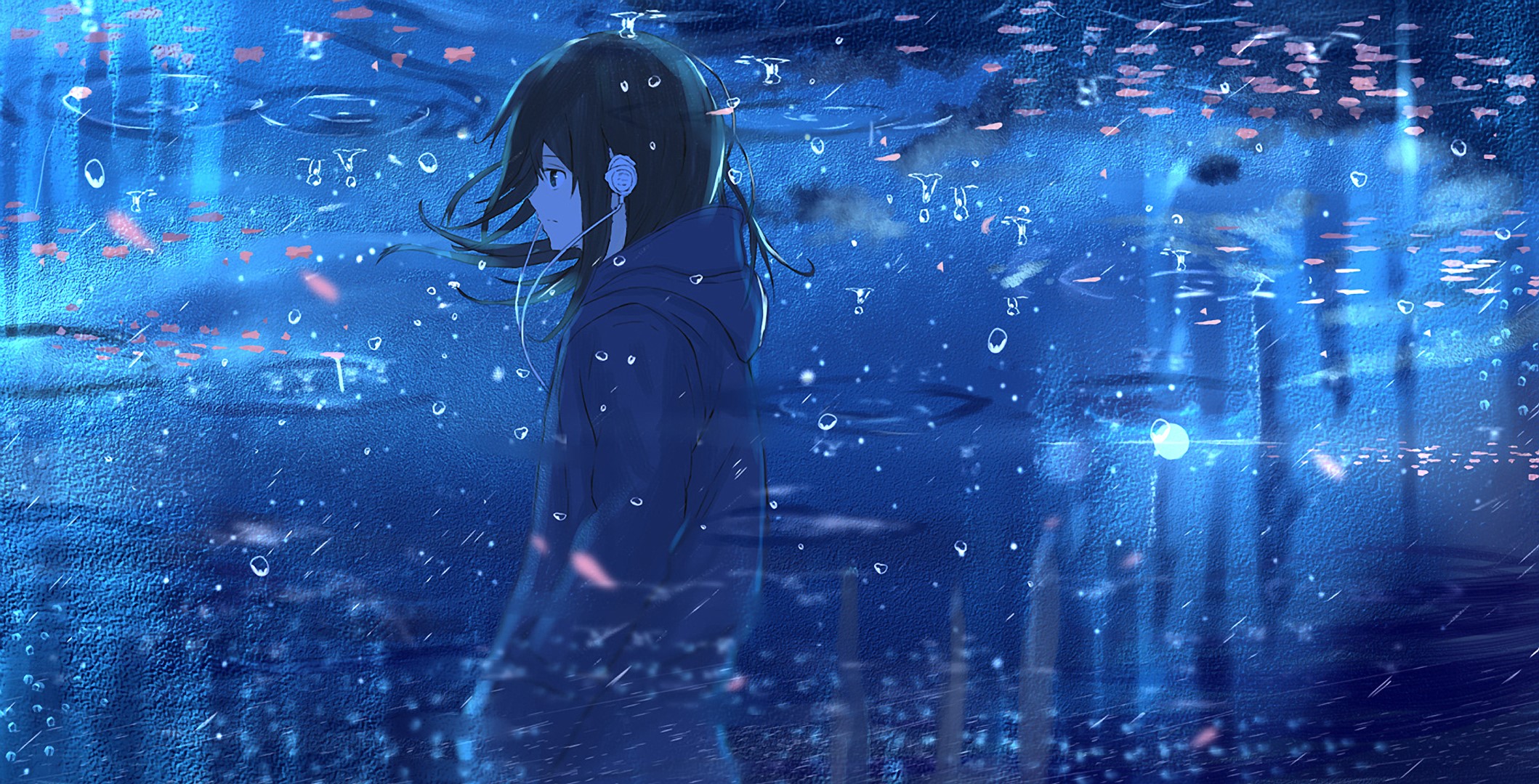 anime girl, anime, artist, artwork, digital art, hd, HD Wallpaper