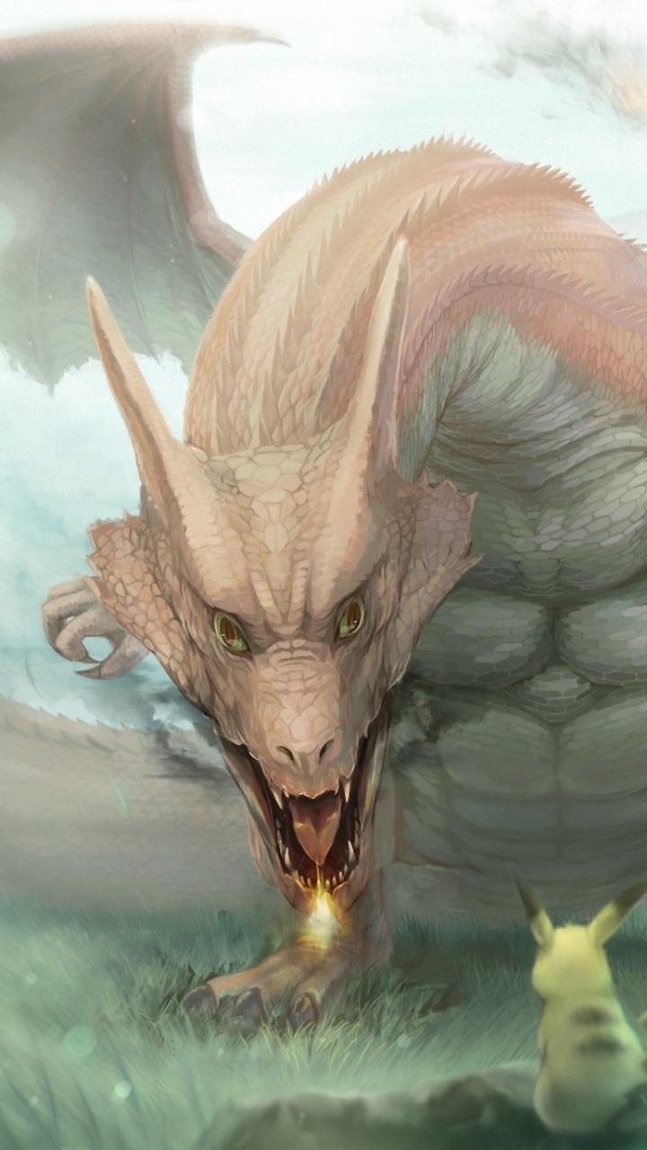 Anime Pokémon, Charizard (Pokémon), Pikachu, 720x1280, Phone HD Wallpaper