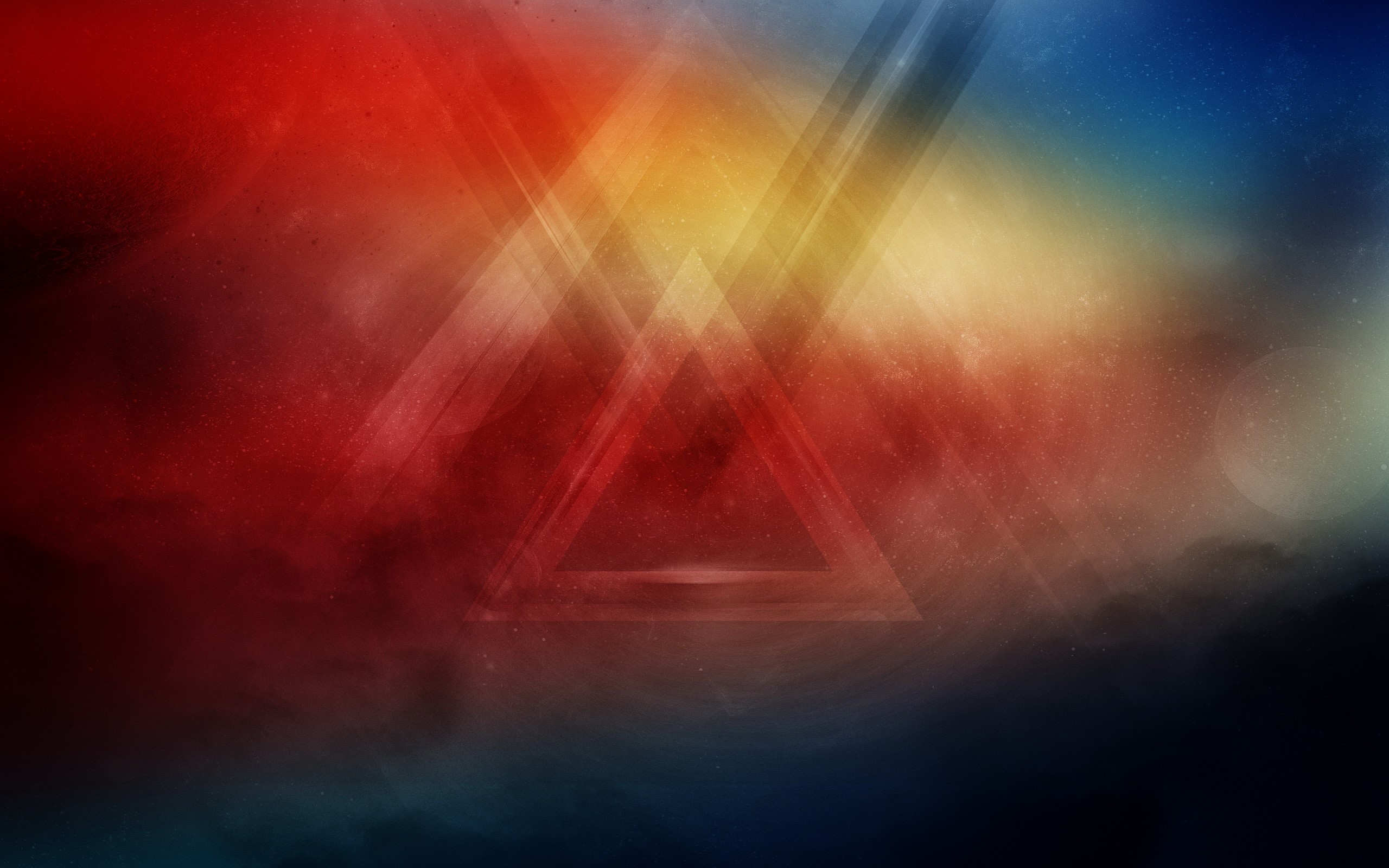 abstract, triangle, hd, HD Wallpaper