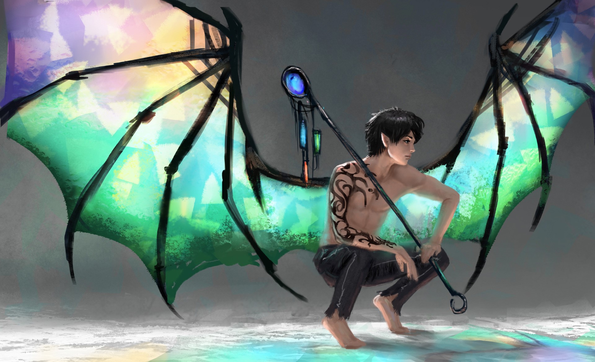 dragon, artist, artwork, digital art, hd, deviantart, HD Wallpaper