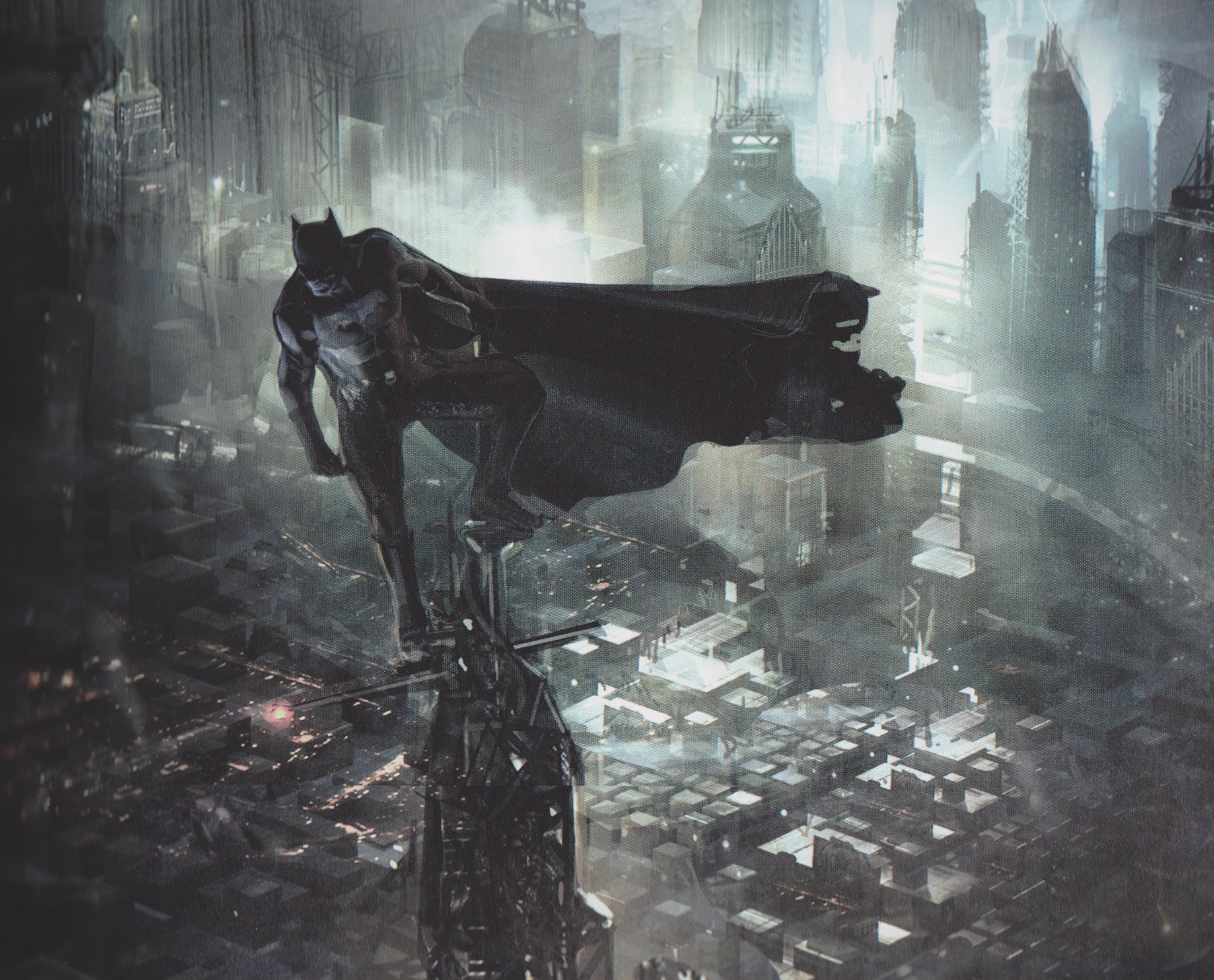 batman, justice league, artwork, 4k, hd, HD Wallpaper