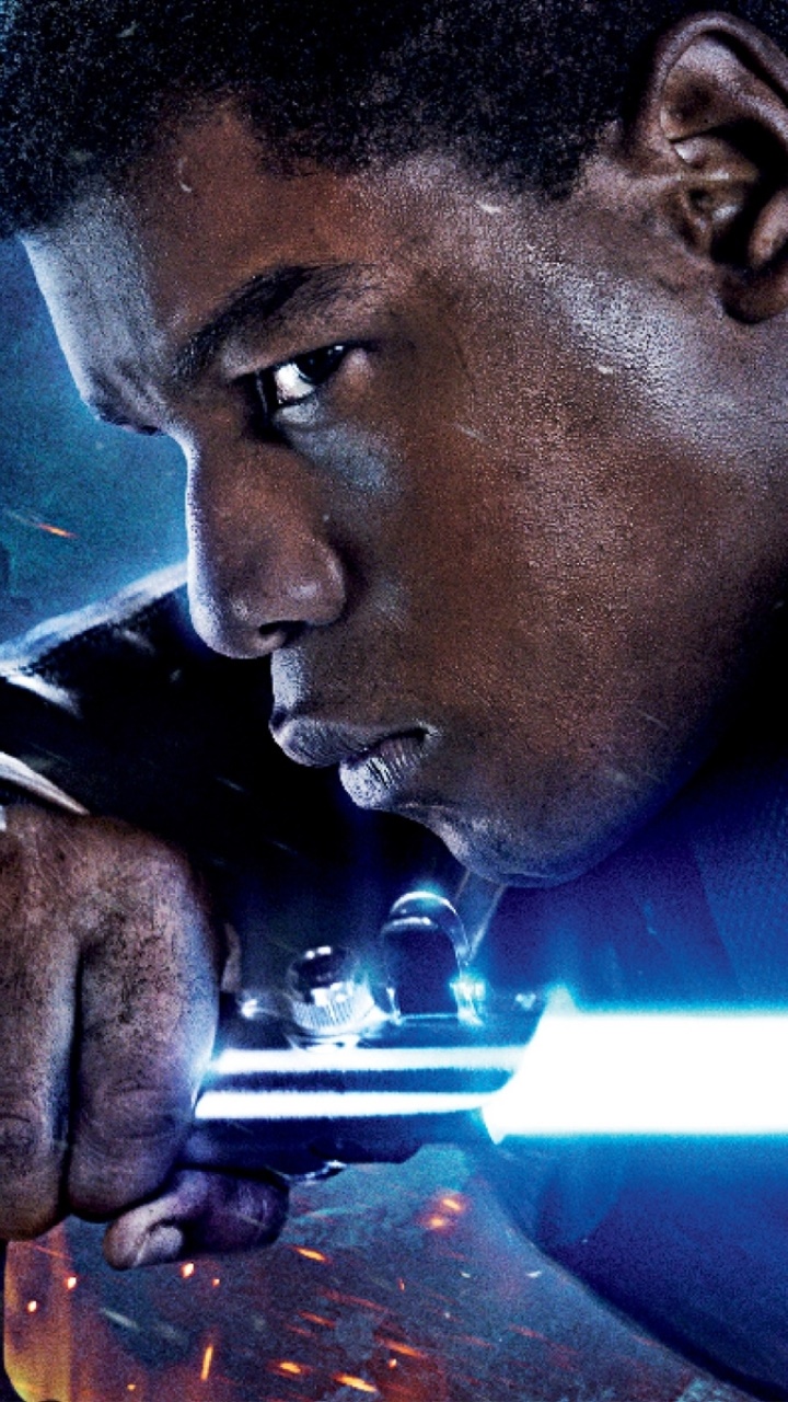 Movie Star Wars Episode VII: The Force Awakens, Lightsaber, John Boyega, Finn (Star Wars), Star Wars, 720x1280, Phone HD Wallpaper