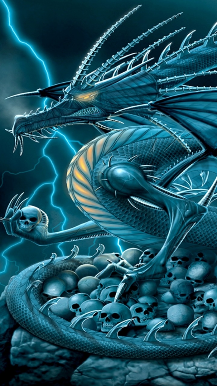 Fantasy Dragon, 720x1280, Phone HD Wallpaper