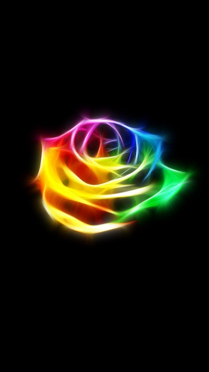 Artistic Flower, Rose, Colors, 720x1280, Phone HD Wallpaper