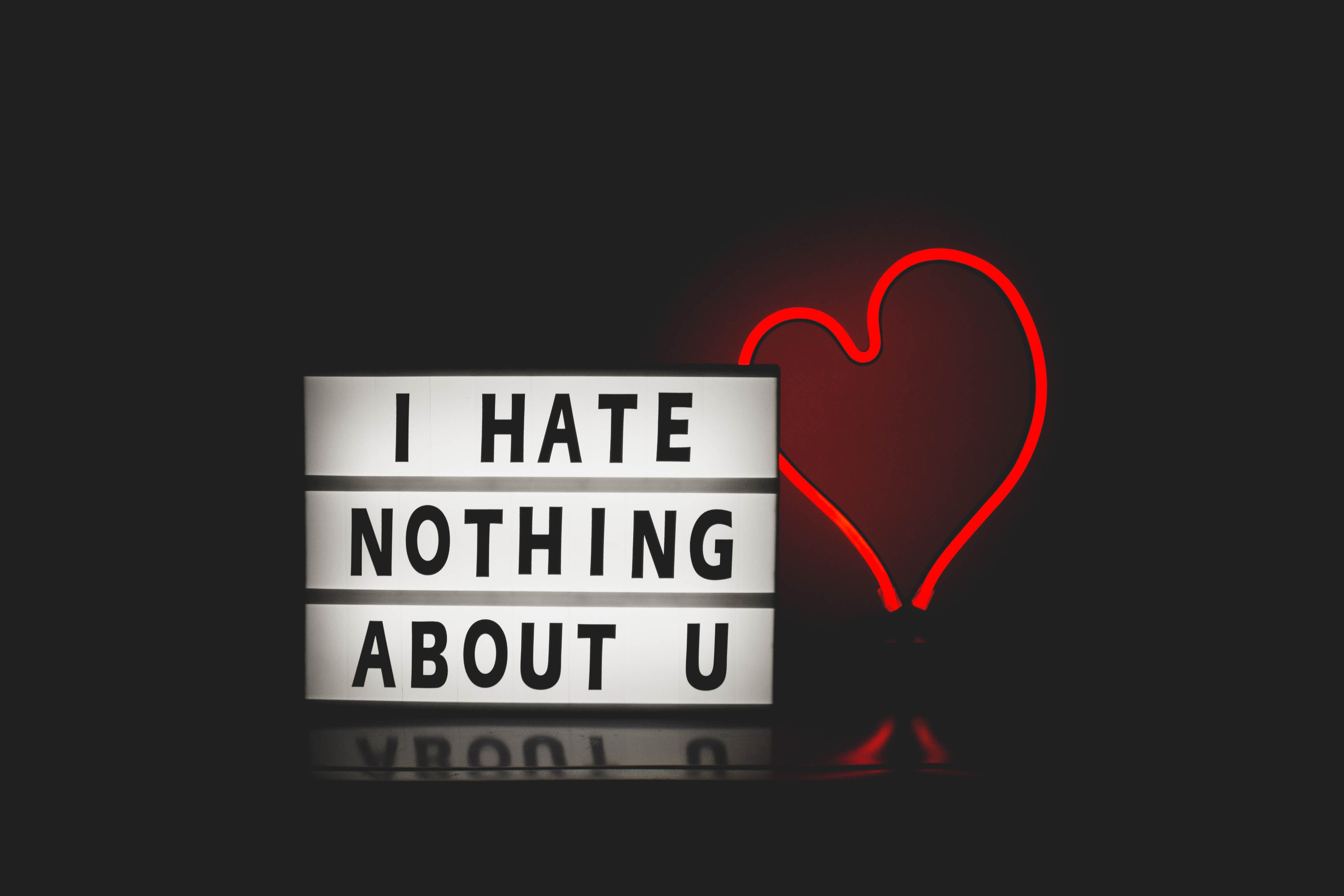 typography, love, hd, 4k, HD Wallpaper
