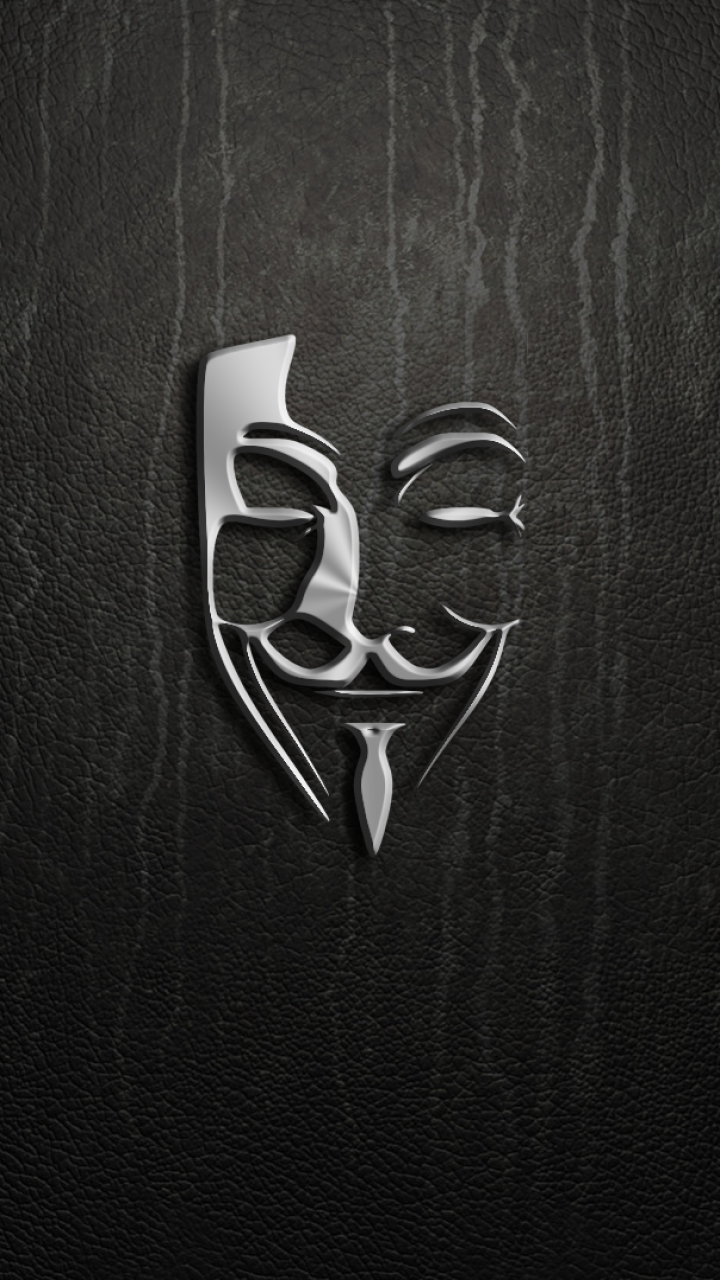 Dark Anonymous, 720x1280, Phone HD Wallpaper