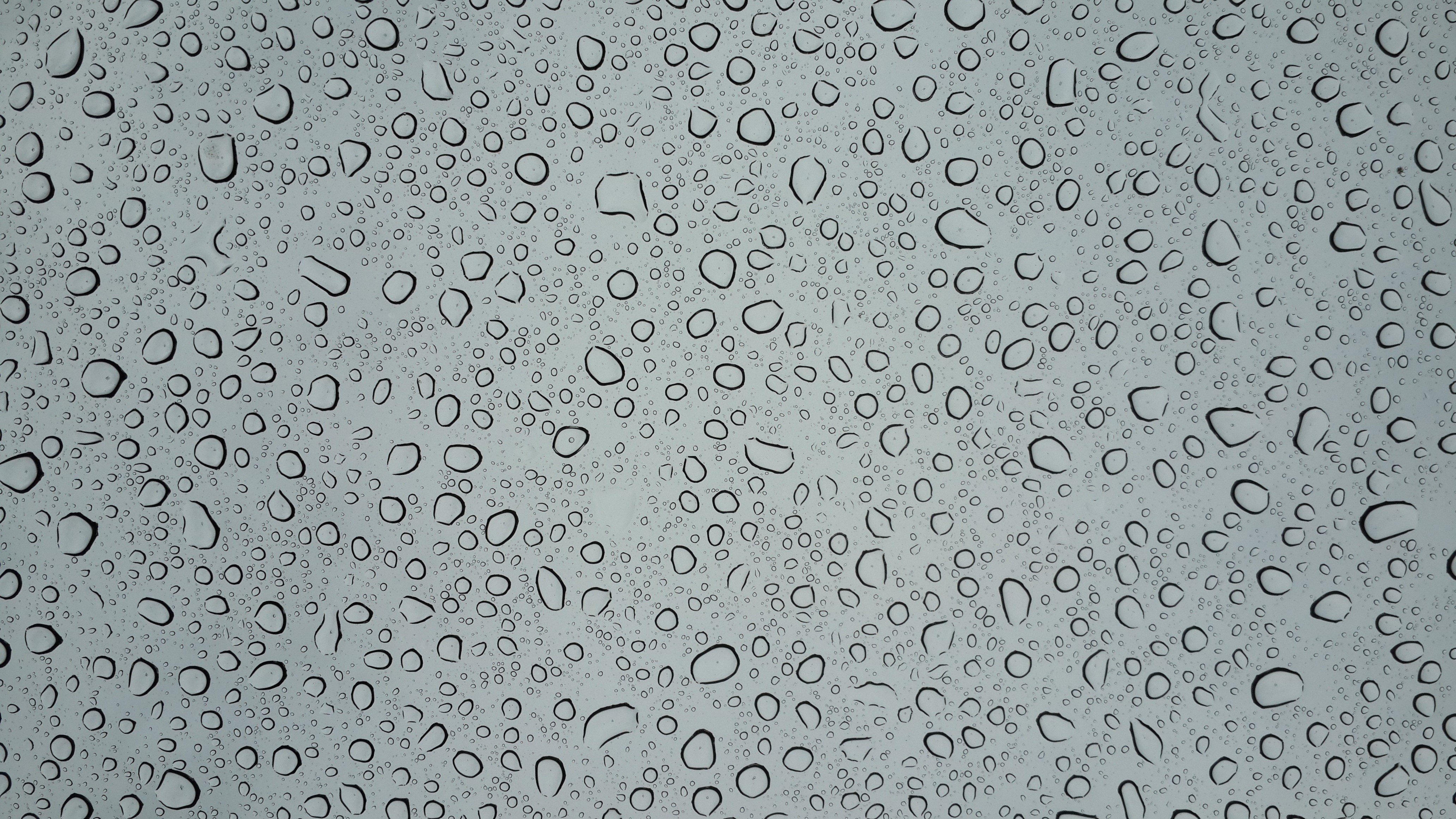 drops, water, abstract, hd, 4k, HD Wallpaper