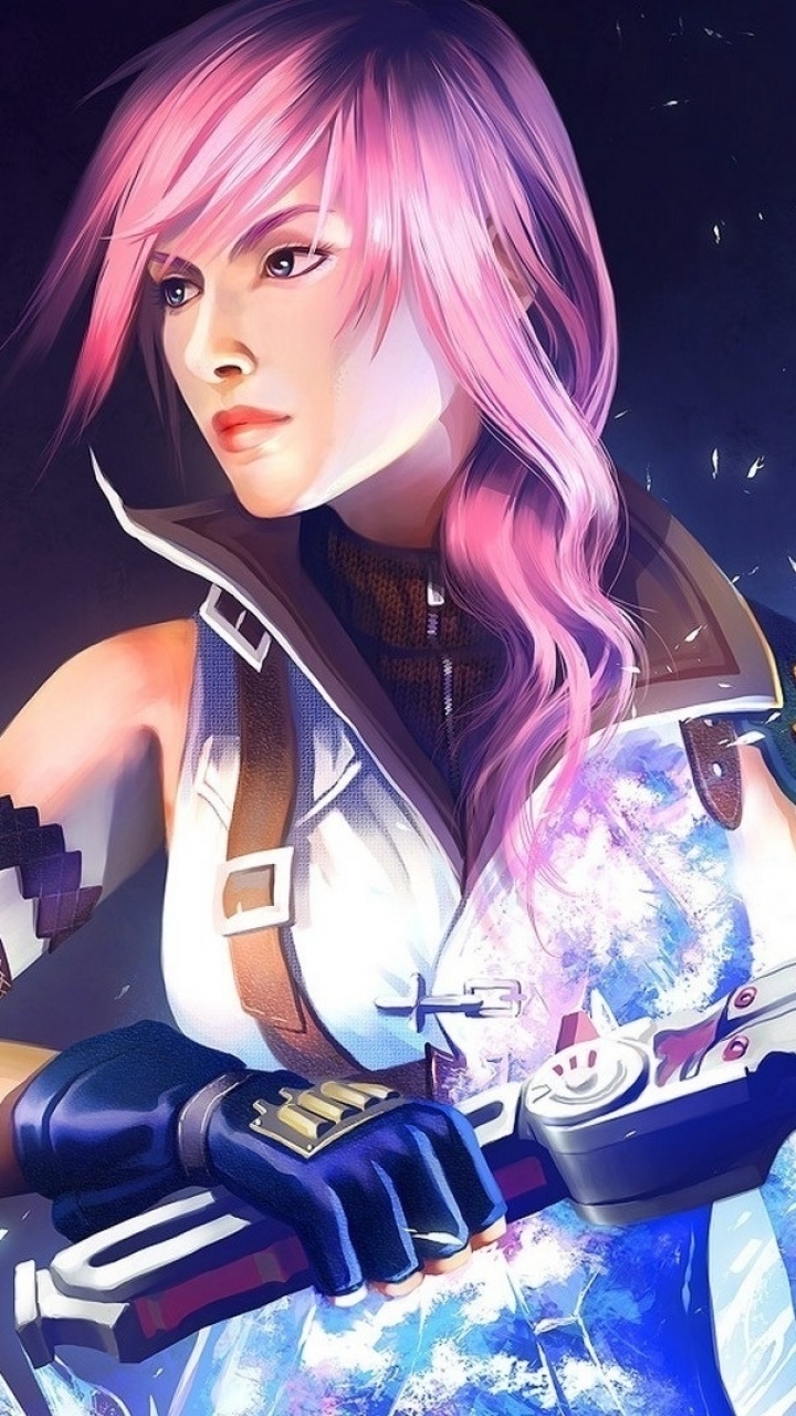 Video Game Final Fantasy XIII, Warrior, Lightning (Final Fantasy), 720x1280, Phone HD Wallpaper
