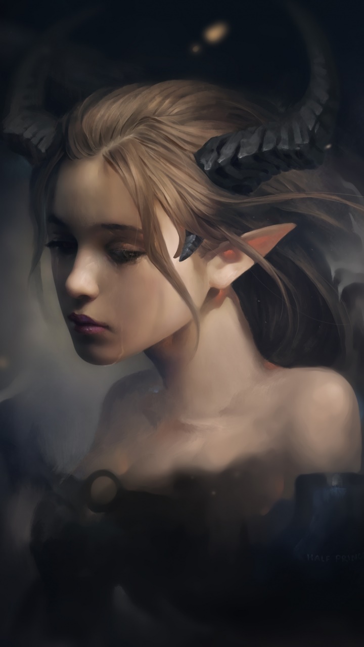 Fantasy Demon, 720x1280, Phone HD Wallpaper