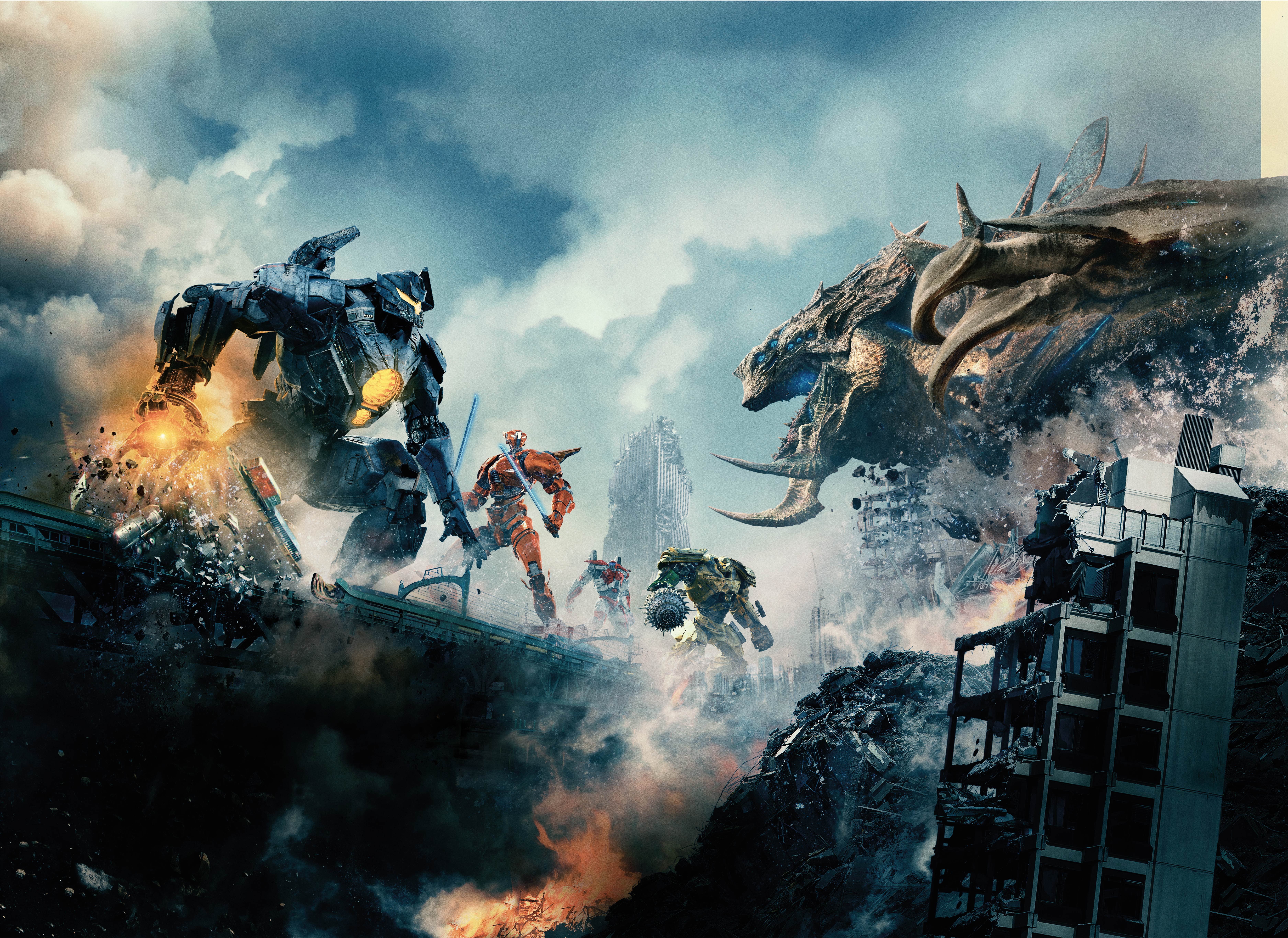 pacific rim uprising, 2018 movies, hd, movies, 4k, 5k, 8k, HD Wallpaper