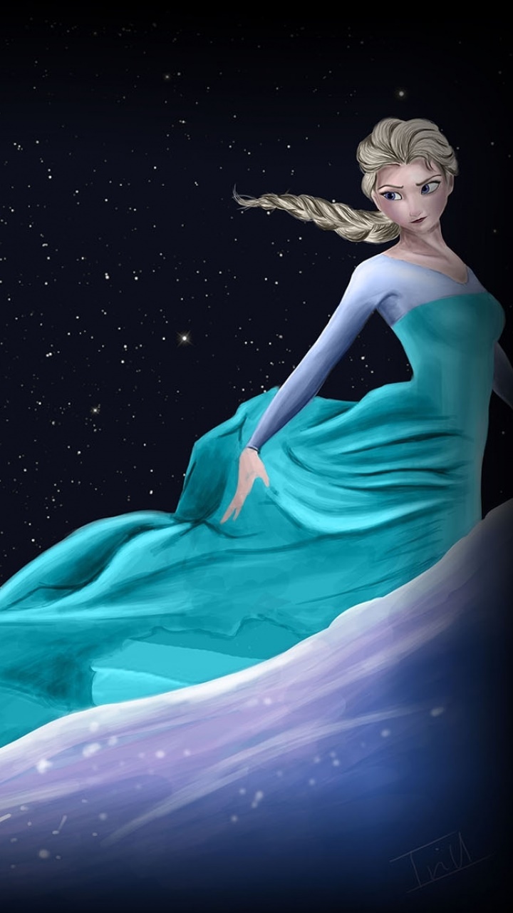 Movie Frozen, Frozen (Movie), Snow, Elsa (Frozen), 720x1280, Phone HD Wallpaper