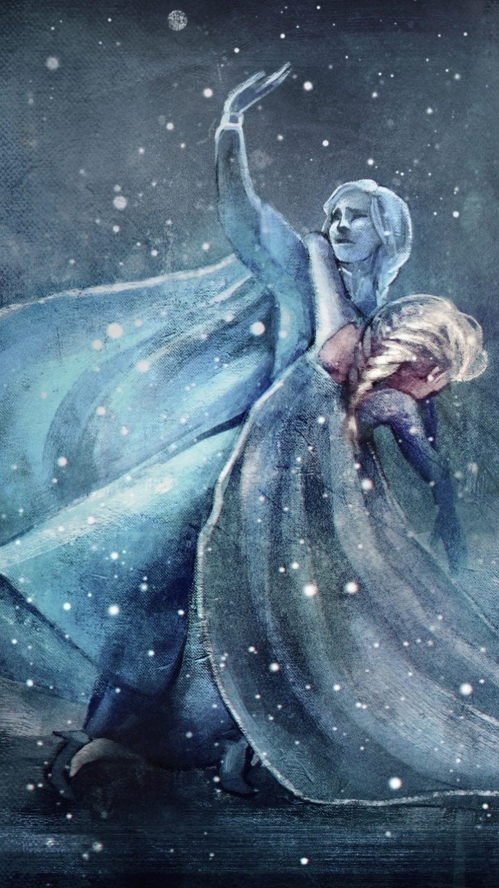 Movie Frozen, Snow, Elsa (Frozen), Anna (Frozen), Frozen (Movie), 720x1280, Phone HD Wallpaper