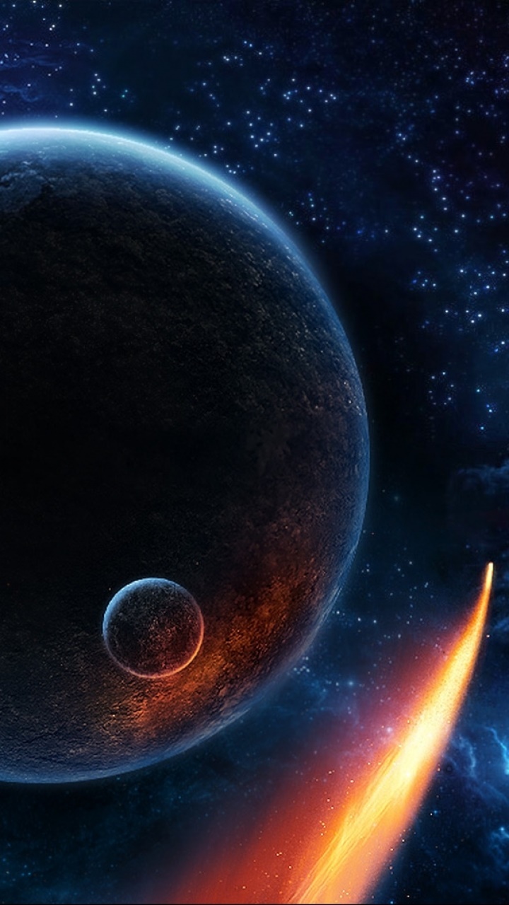 Sci Fi Planets, 720x1280, Phone HD Wallpaper