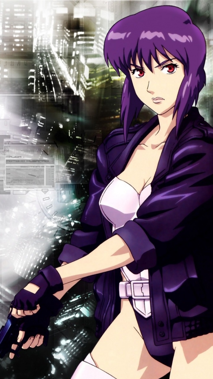 Anime Ghost In The Shell, Motoko Kusanagi, 720x1280, Phone HD Wallpaper