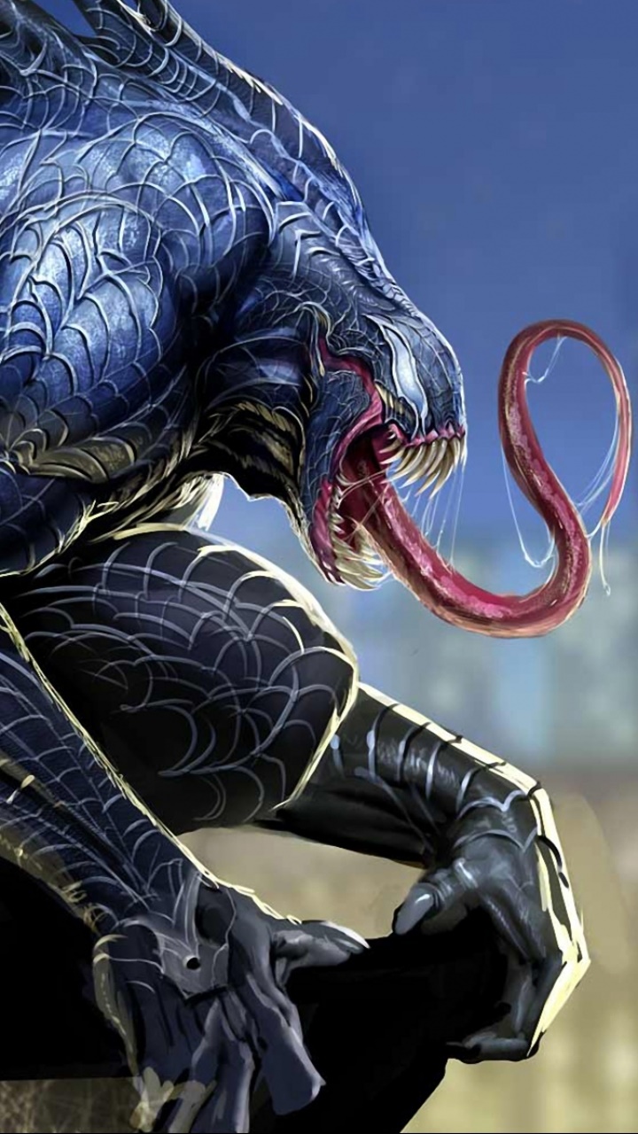 Comics Venom, Spider-Man, 720x1280, Phone HD Wallpaper