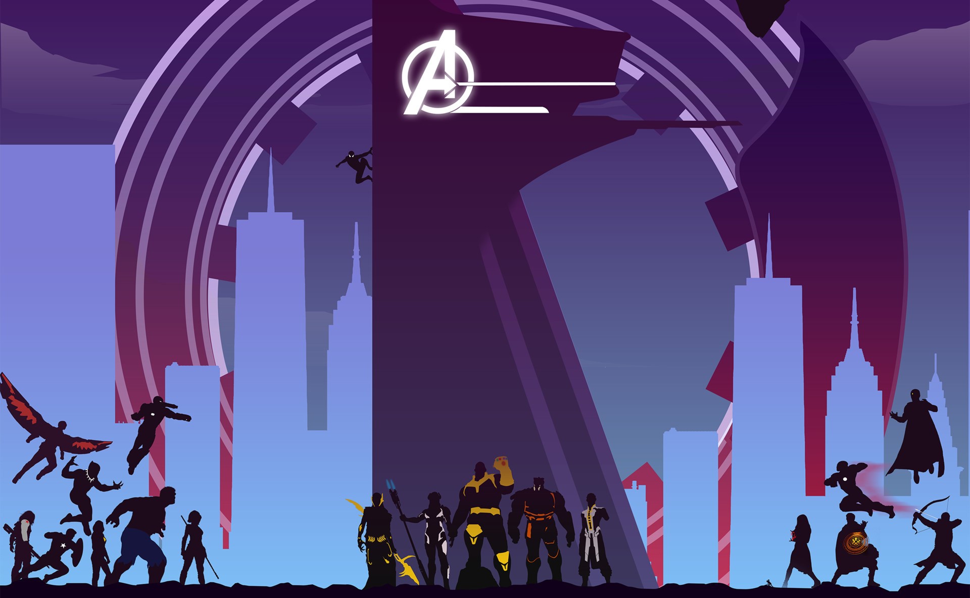 avengers infinity war, artwork, 2018 movies, movies, hd, artist, artwork, artstation, HD Wallpaper