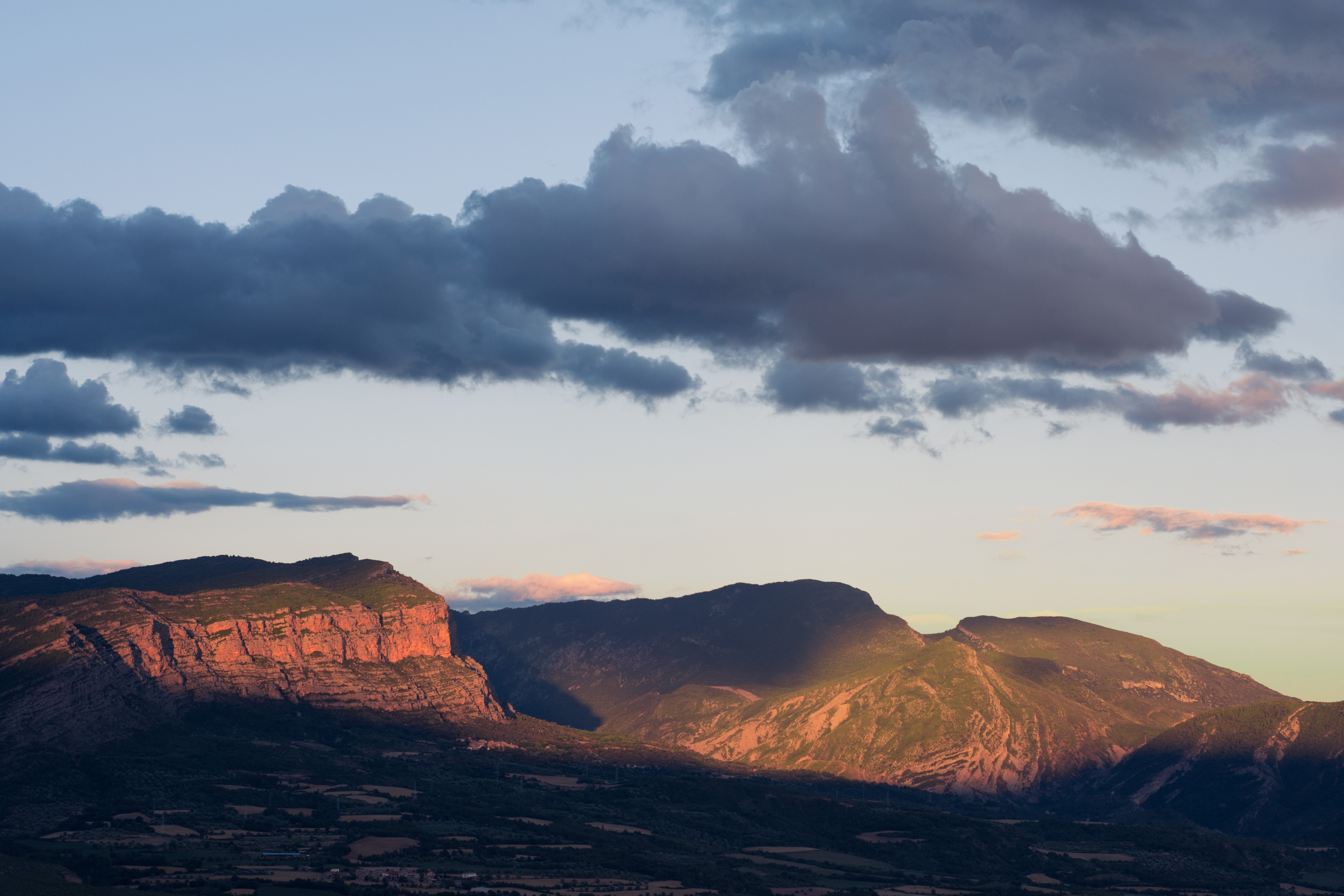 rocks, mountains, nature, hd, 4k, 5k, clouds, HD Wallpaper