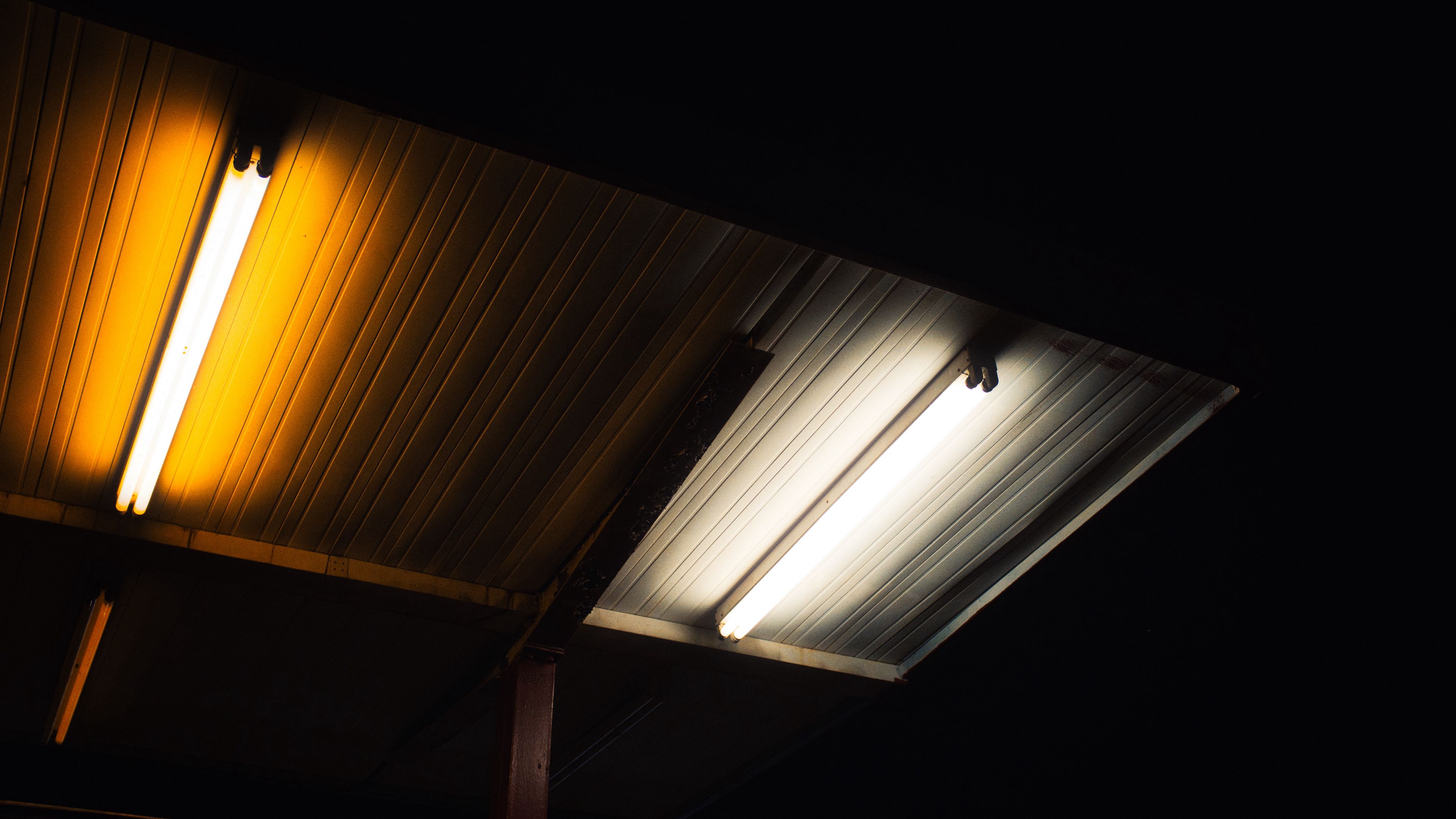 lamp, light, lighting, electricity, darkness, 4k, HD Wallpaper