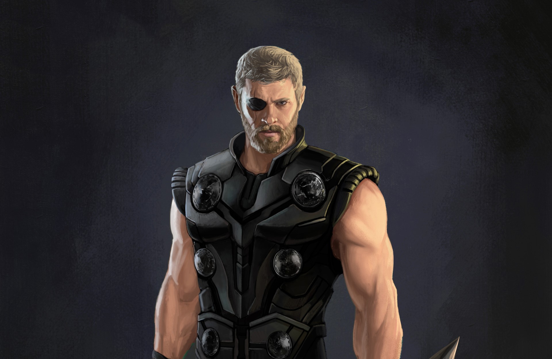 thor, avengers infinity war, 2018 movies, movies, hd, artwork, artist, superheroes, HD Wallpaper