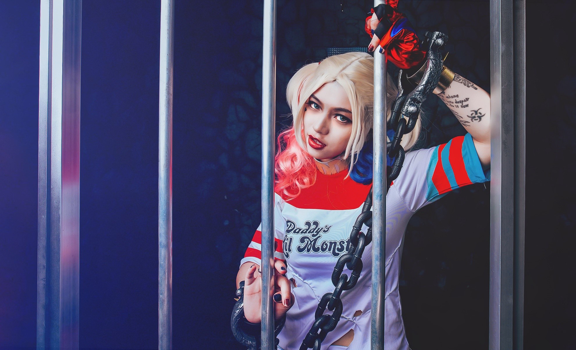 harley quinn, cosplay, hd, HD Wallpaper