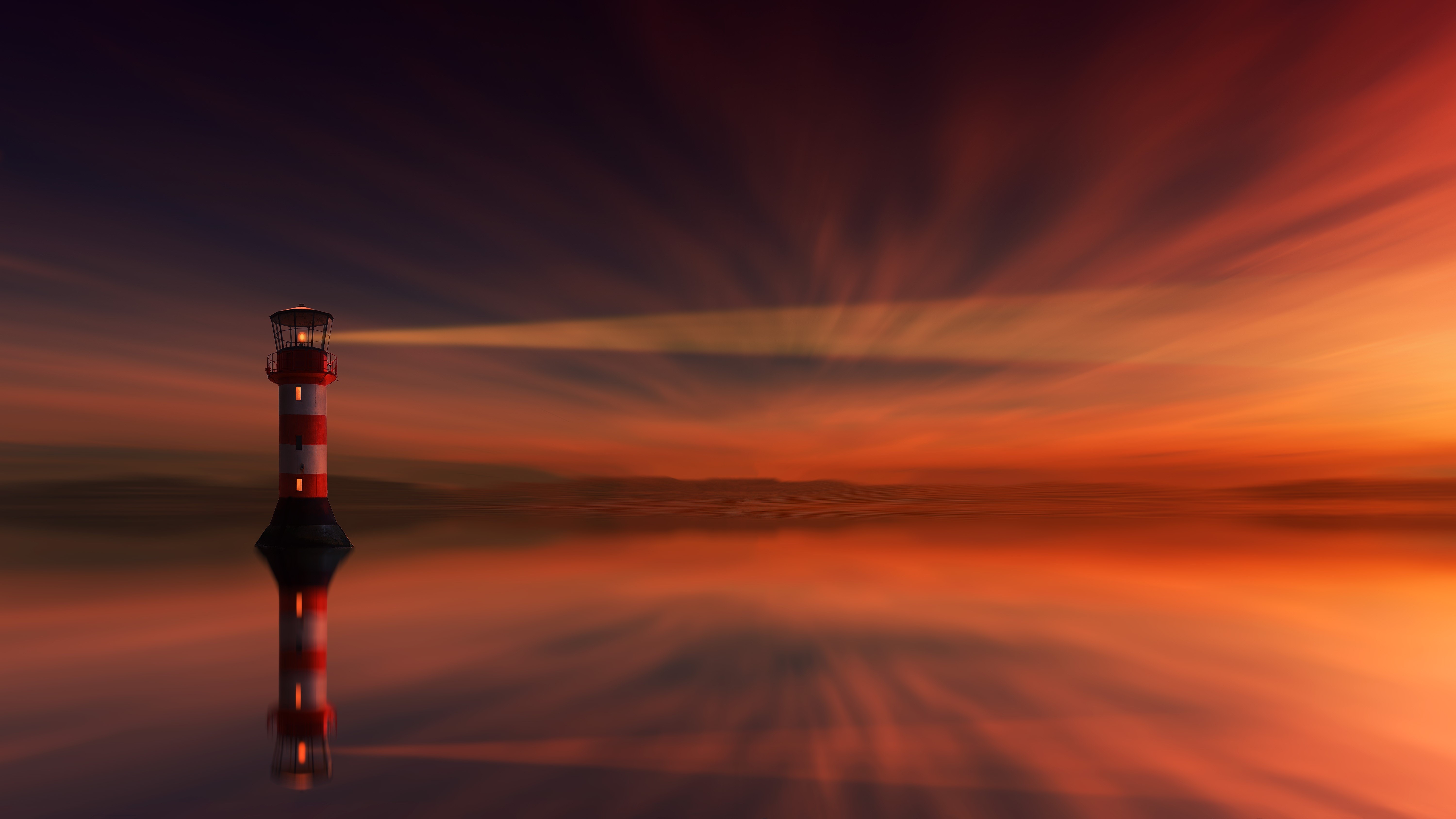 lighthouse, nature, hd, 4k, 5k, HD Wallpaper