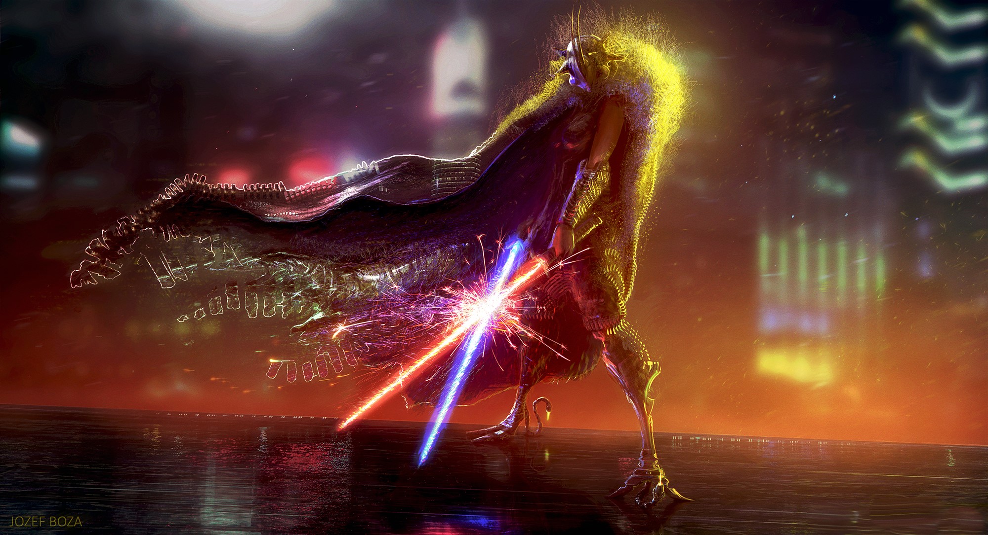 lightsaber, star wars, movies, artist, artwork, digital art, hd, deviantart, HD Wallpaper