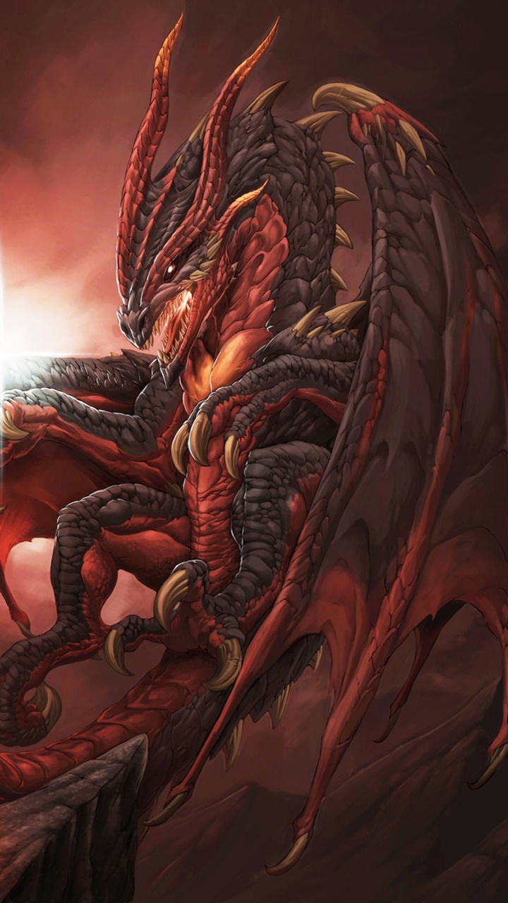 Fantasy Dragon, 720x1280, Phone HD Wallpaper