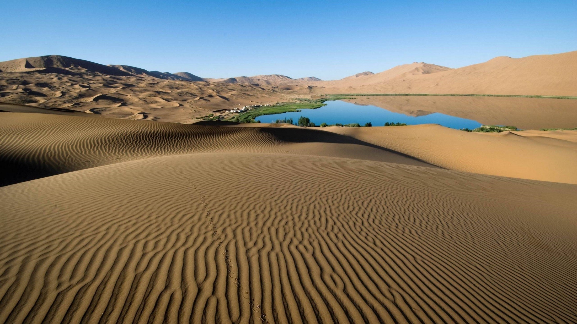 dune, sand, nature, hd, HD Wallpaper