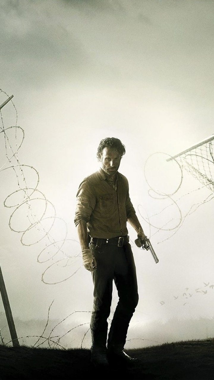 TV Show The Walking Dead, Rick Grimes, Andrew Lincoln, 720x1280, Phone HD Wallpaper