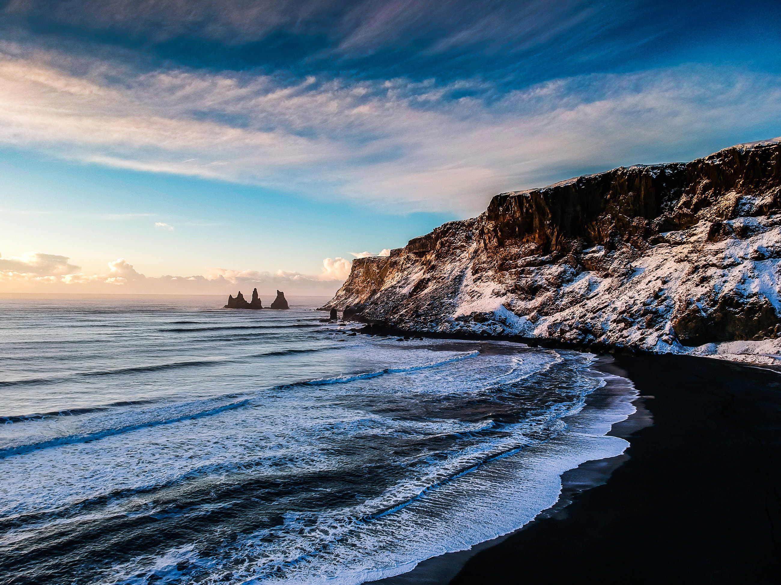 waves, coast, nature, hd, HD Wallpaper