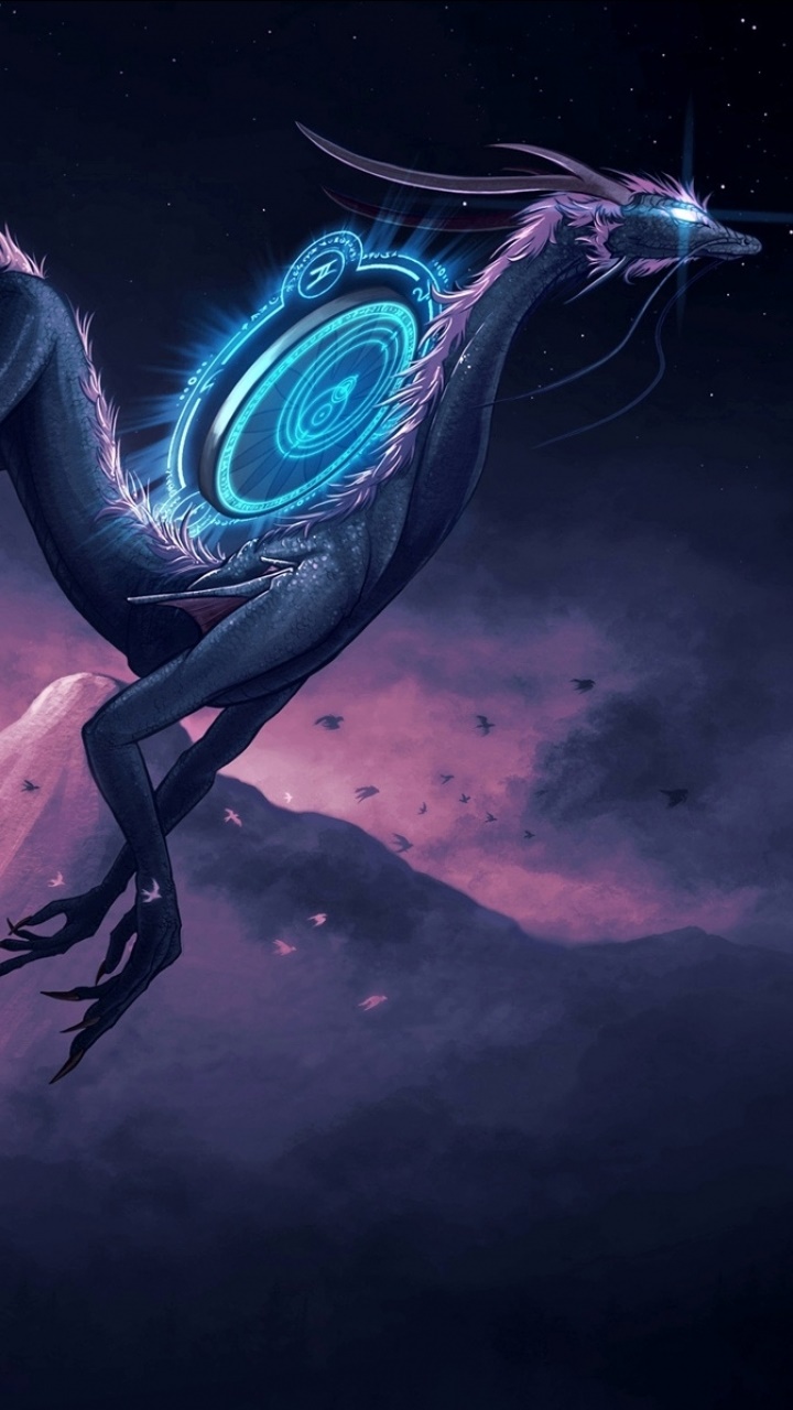 Fantasy Dragon, 720x1280, Phone HD Wallpaper