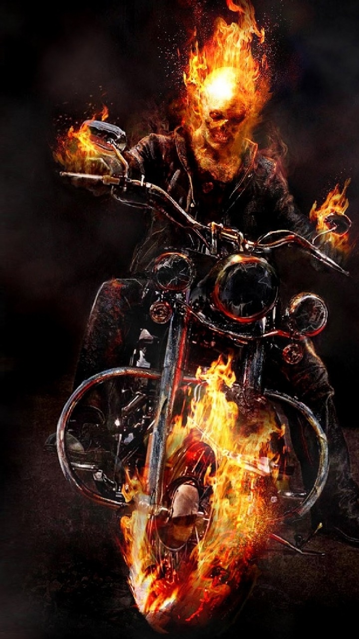 Comics Ghost Rider, 720x1280, Phone HD Wallpaper