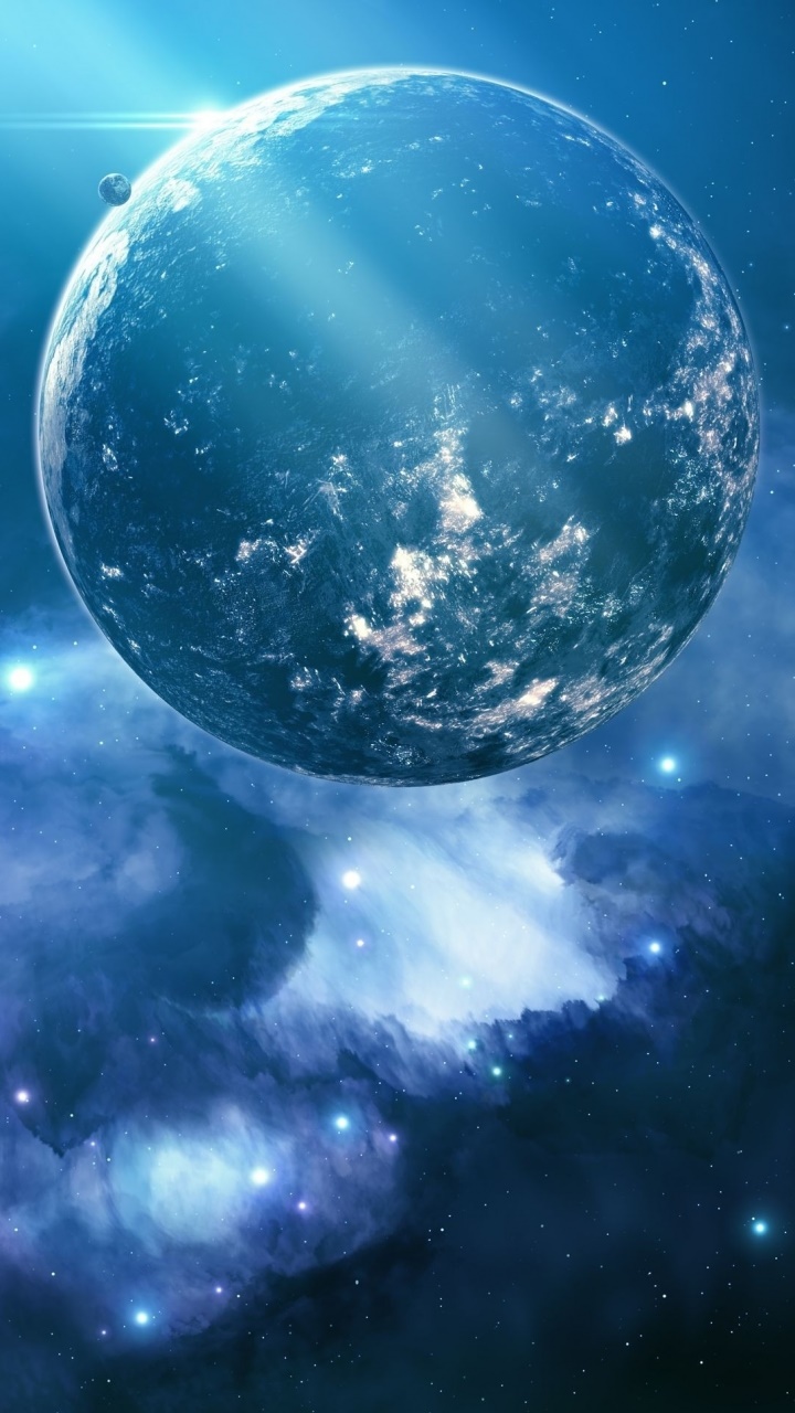 Sci Fi Planets, 720x1280, Phone HD Wallpaper