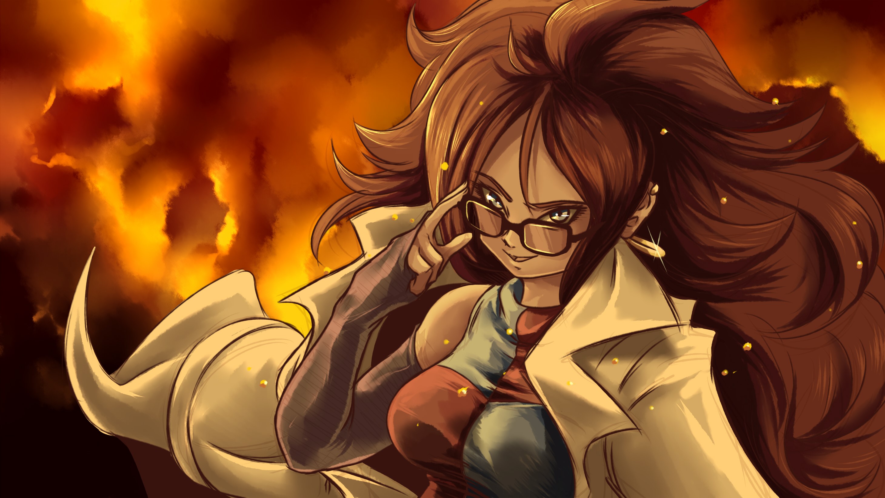 dragon ball fighterz, dragon ball, 2018 games, hd, games, artist, artwork, digital art, deviantart, HD Wallpaper