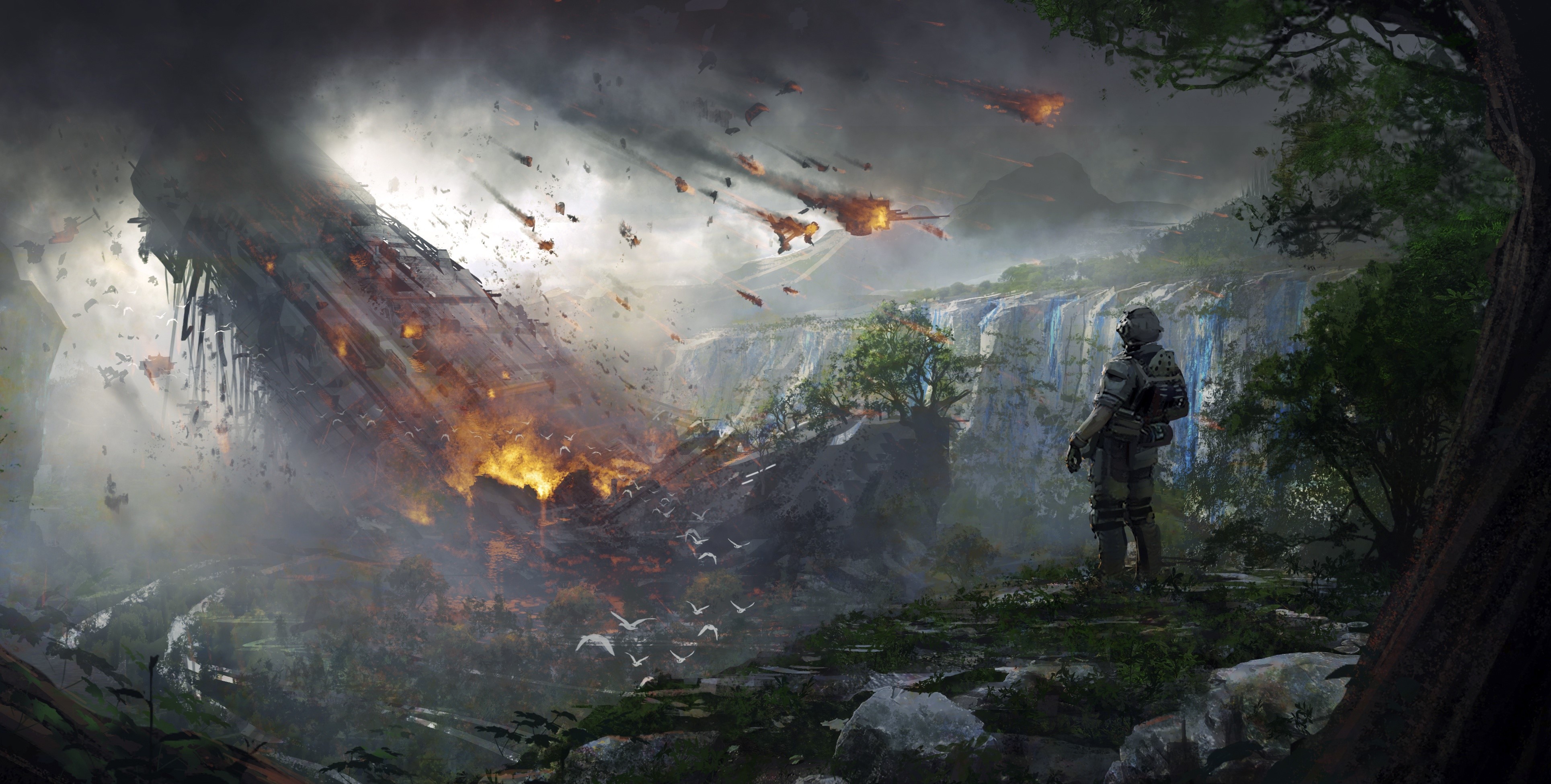 titanfall 2, games, 2018 games, hd, 4k, artist, digital art, HD Wallpaper